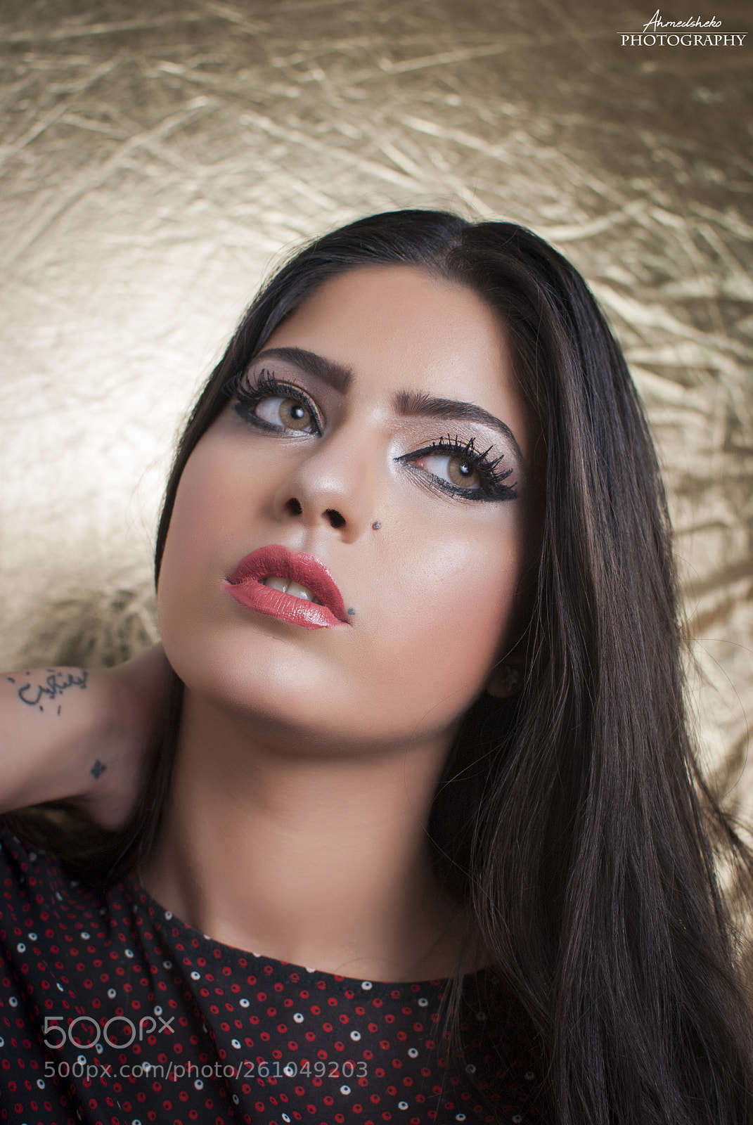 Nikon D80 sample photo. Makeup photography
