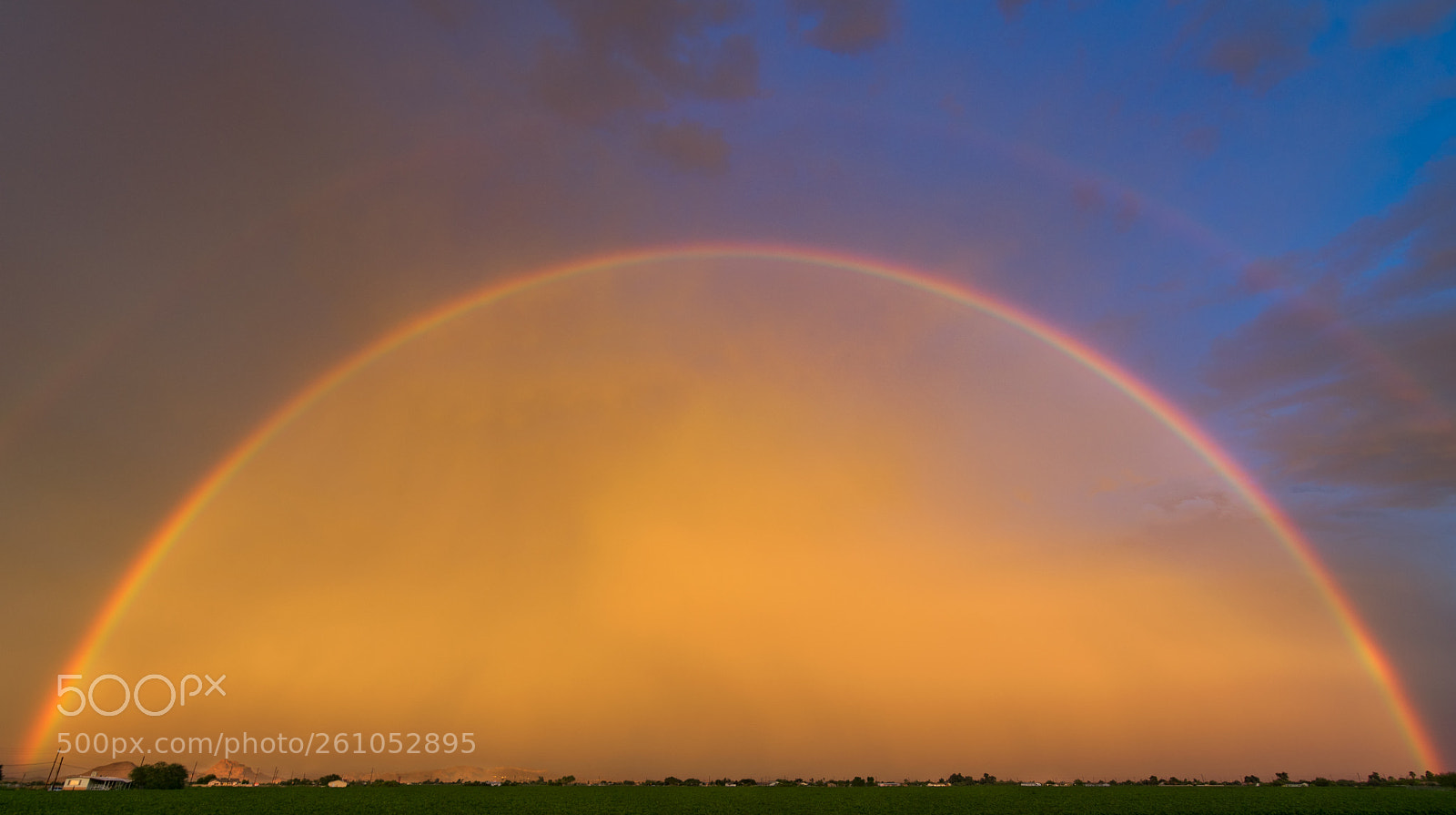 Nikon D3300 sample photo. Sunset rainbow photography