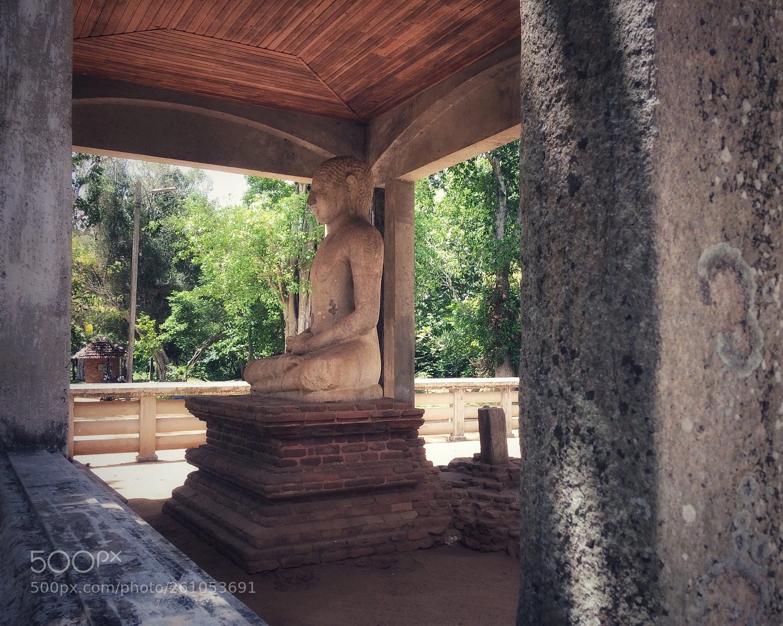 Apple iPhone 5s sample photo. Samadhi statue  photography