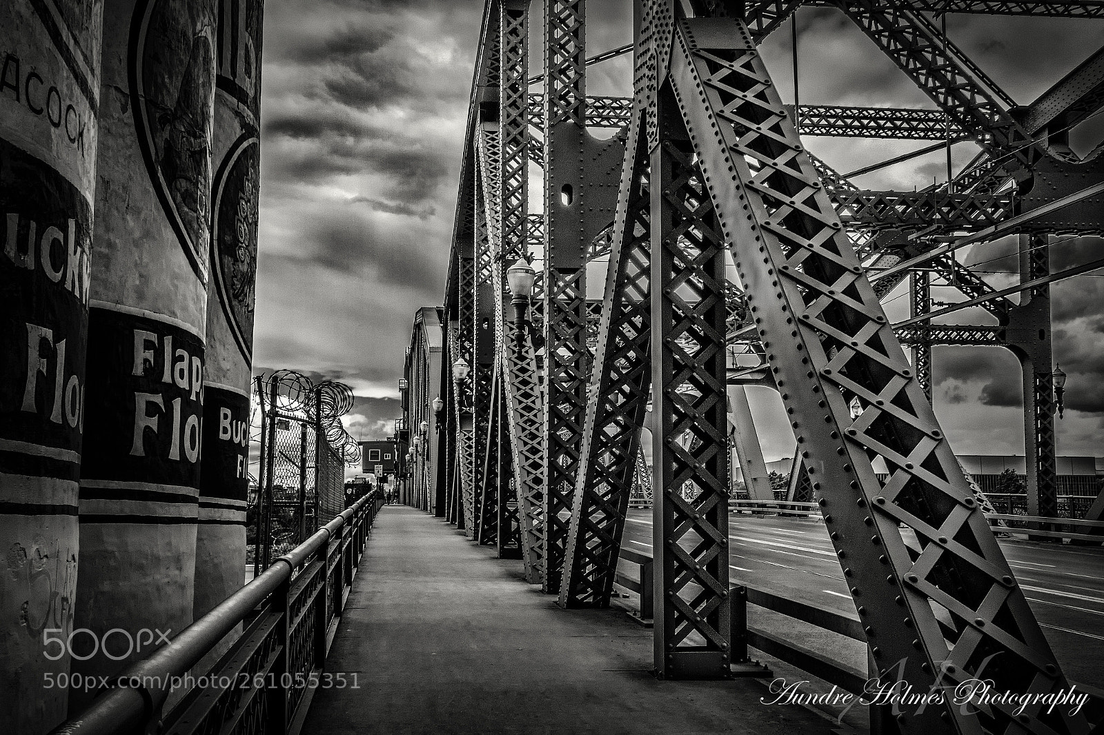 Canon EOS 7D sample photo. Willamette river bridge photography