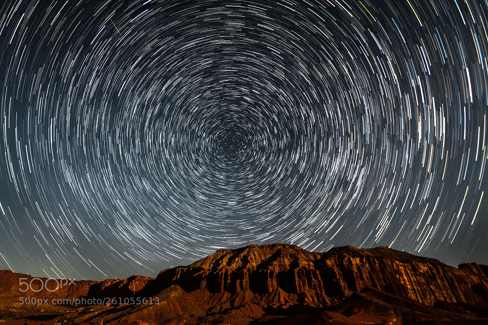 Nikon D850 sample photo. Star trails over capitol photography