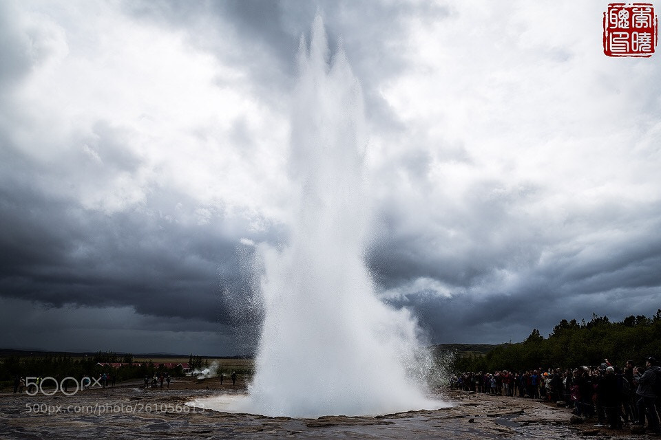 Canon EOS 6D sample photo. Geyser photography