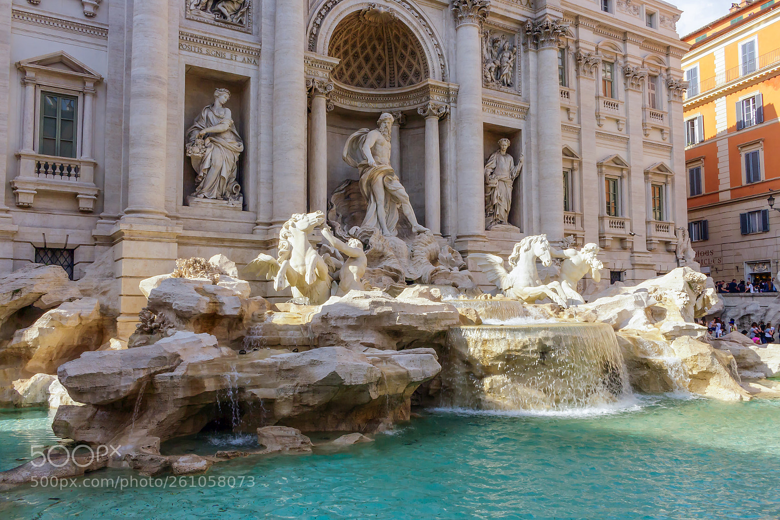 Canon EOS 700D (EOS Rebel T5i / EOS Kiss X7i) sample photo. Fontana di trevi photography