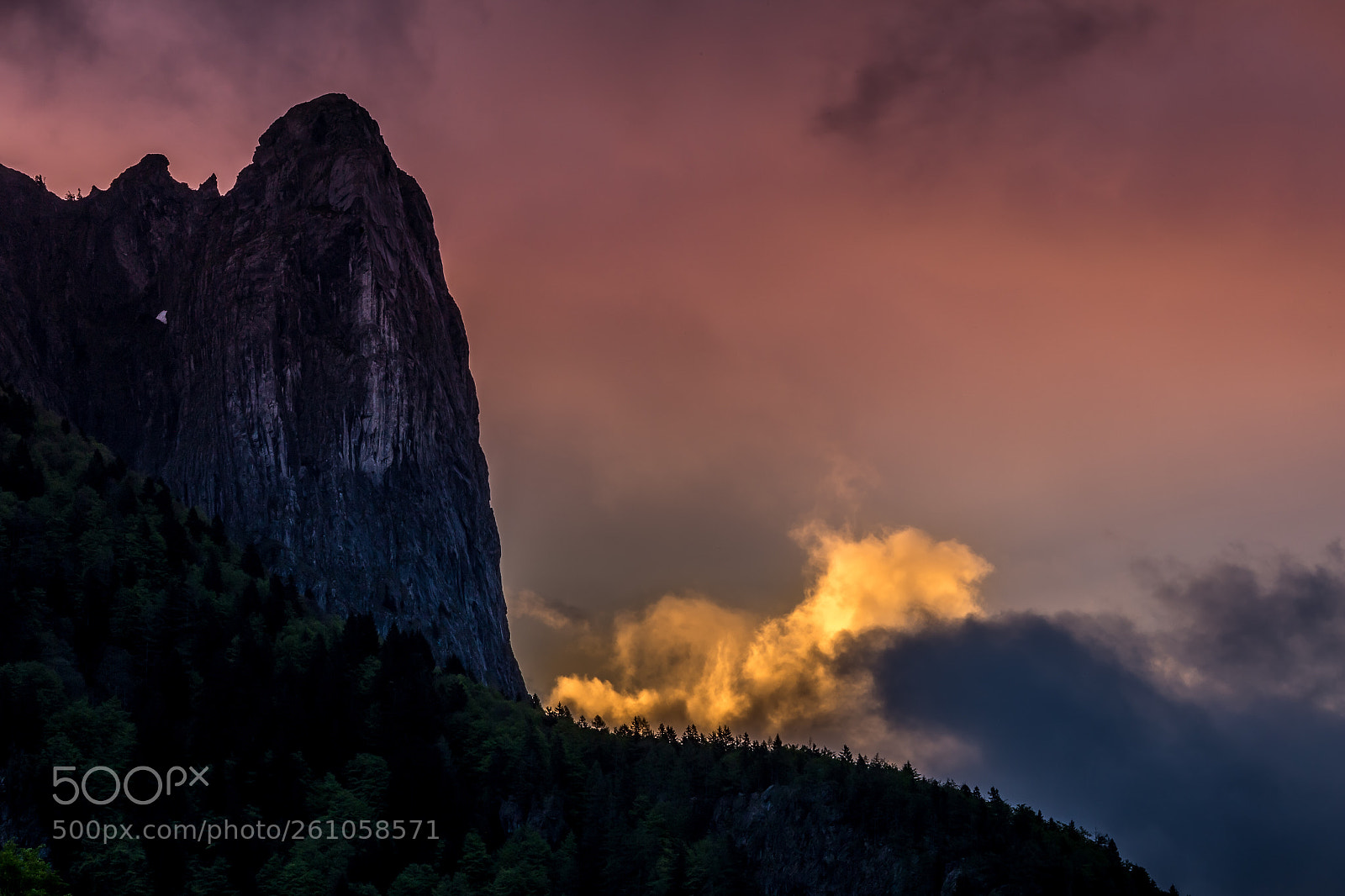 Canon EOS 6D sample photo. Sunrise in the dolomites photography