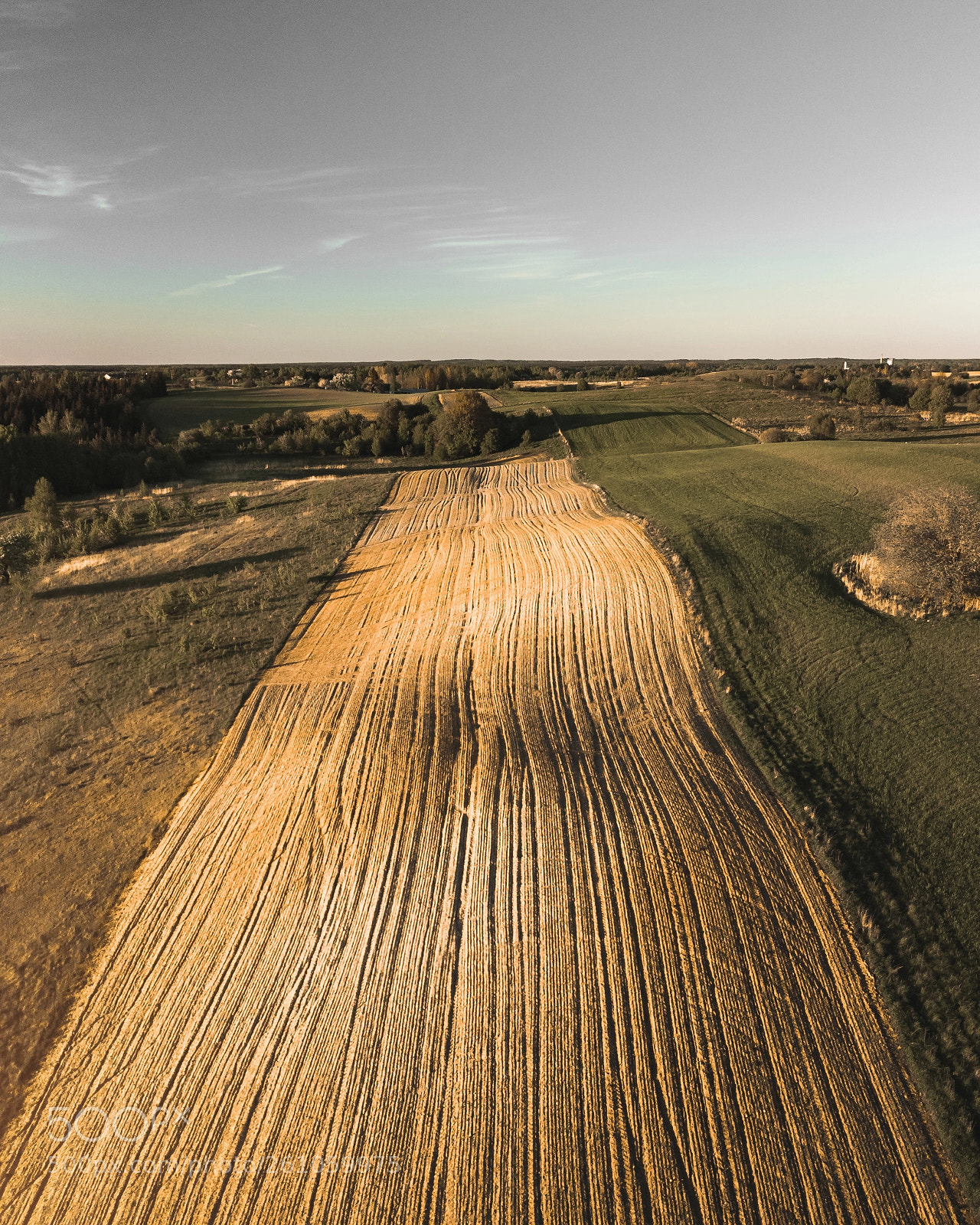 DJI FC220 sample photo. Lines between curves photography