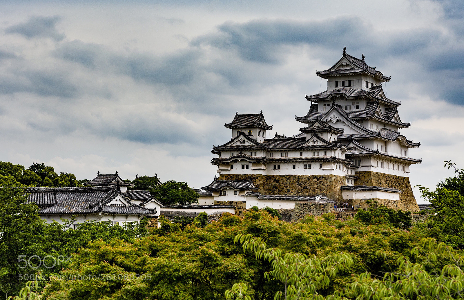 Nikon D7200 sample photo. Himeji castle photography