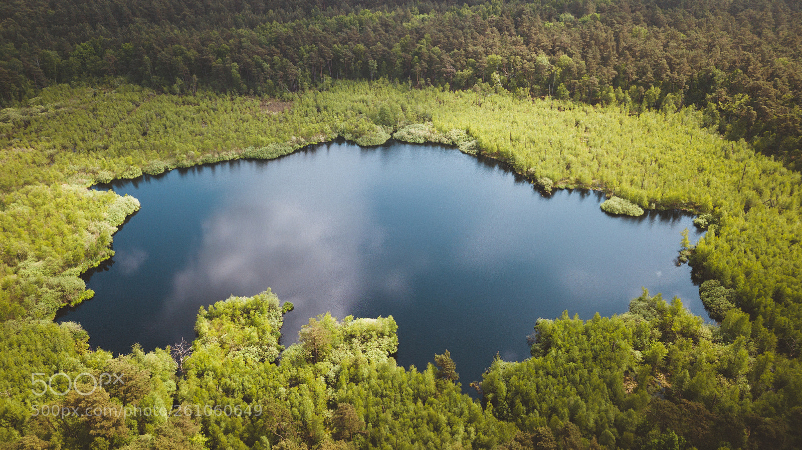 DJI FC220 sample photo. Little lakes in the photography