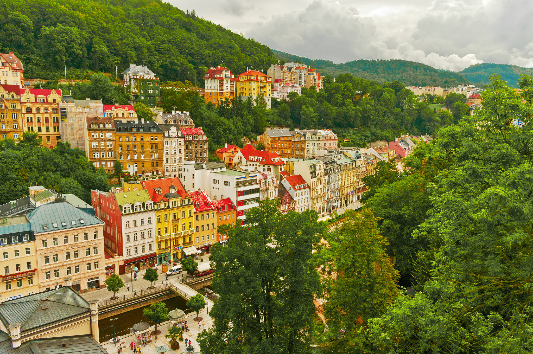 Pentax K20D sample photo. Czech republic, karlovy vary #2 photography