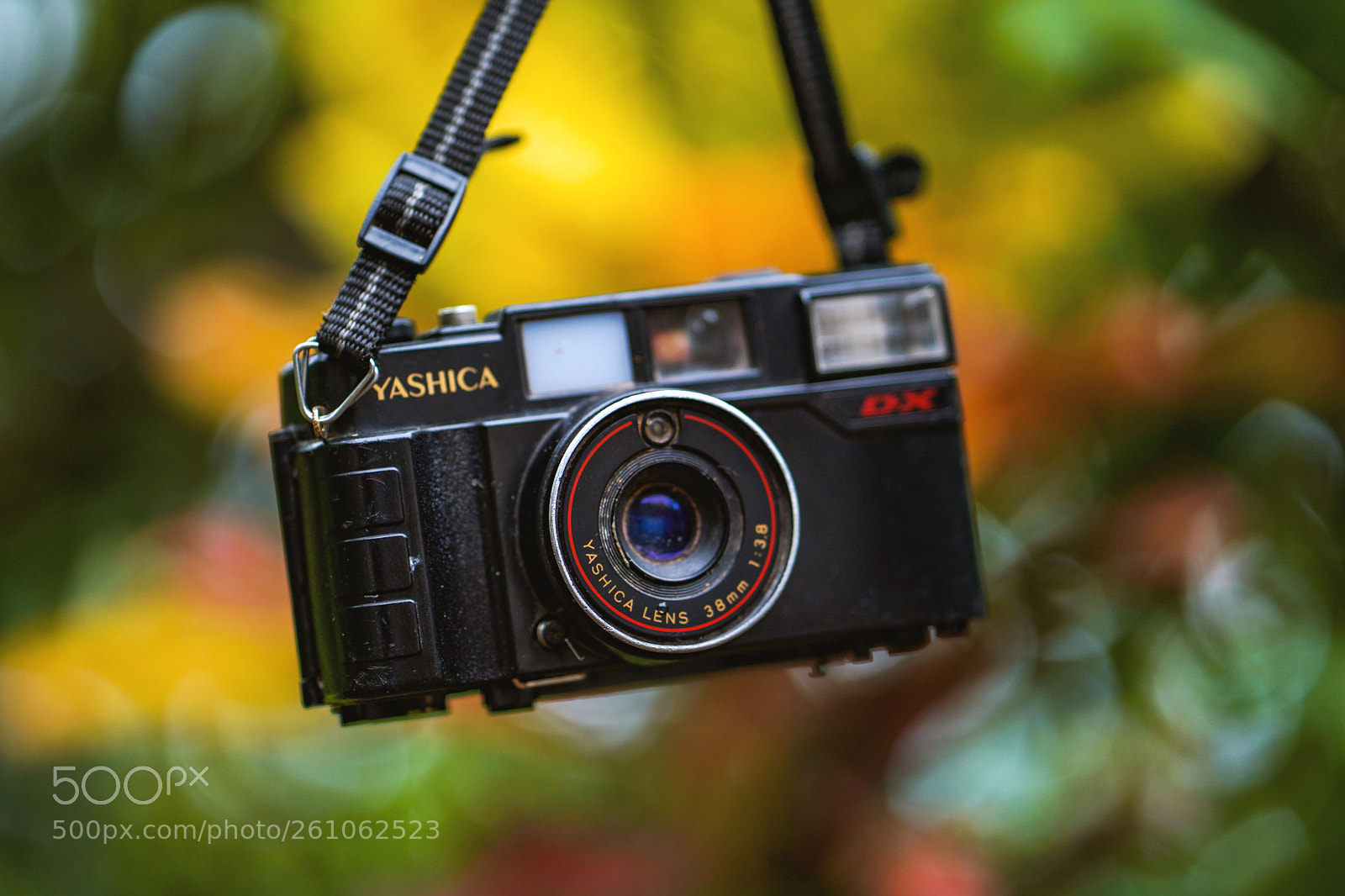 Sony a7 III sample photo. Vintage slr camera hanging photography