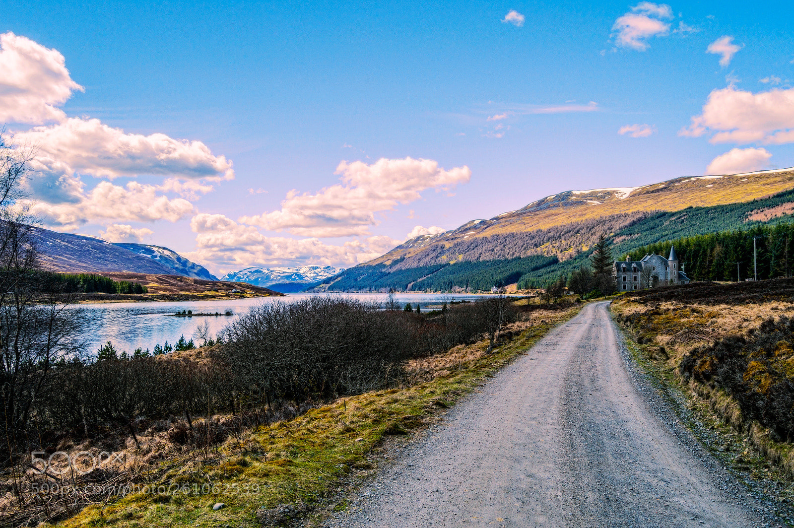 Nikon D3200 sample photo. Long road photography