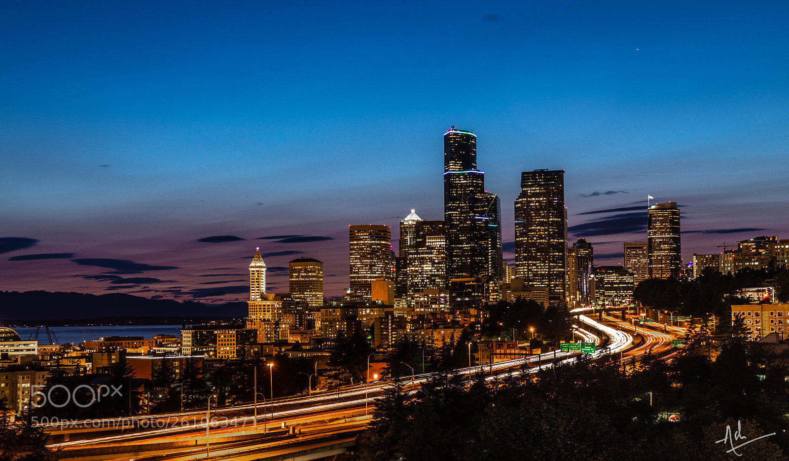 Canon EOS 5D Mark IV sample photo. Classic seattle sunset! photography
