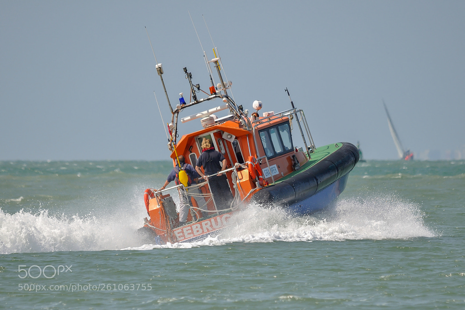 Nikon D90 sample photo. Rescue boat photography