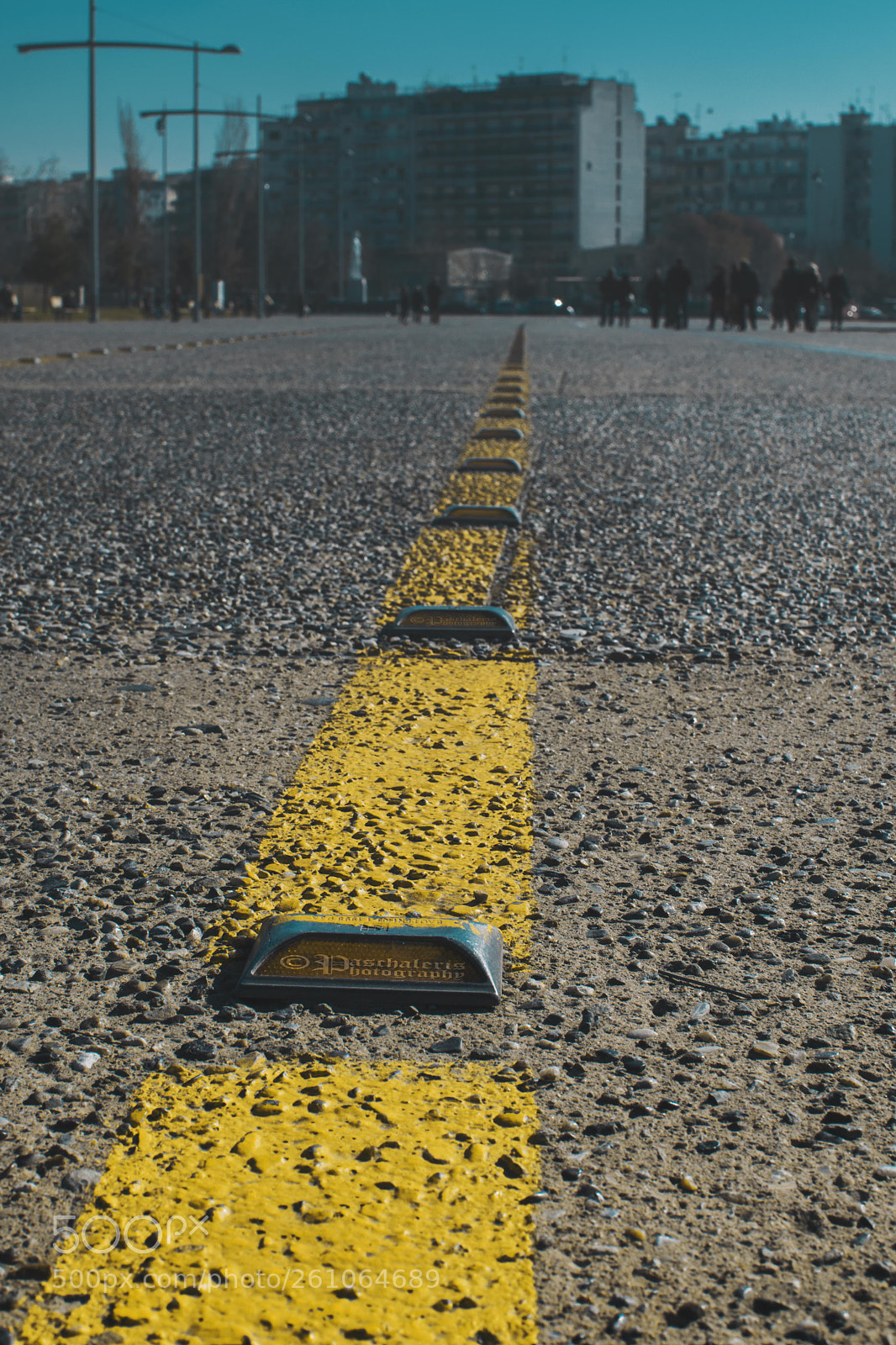 Nikon D3300 sample photo. Yellow line photography