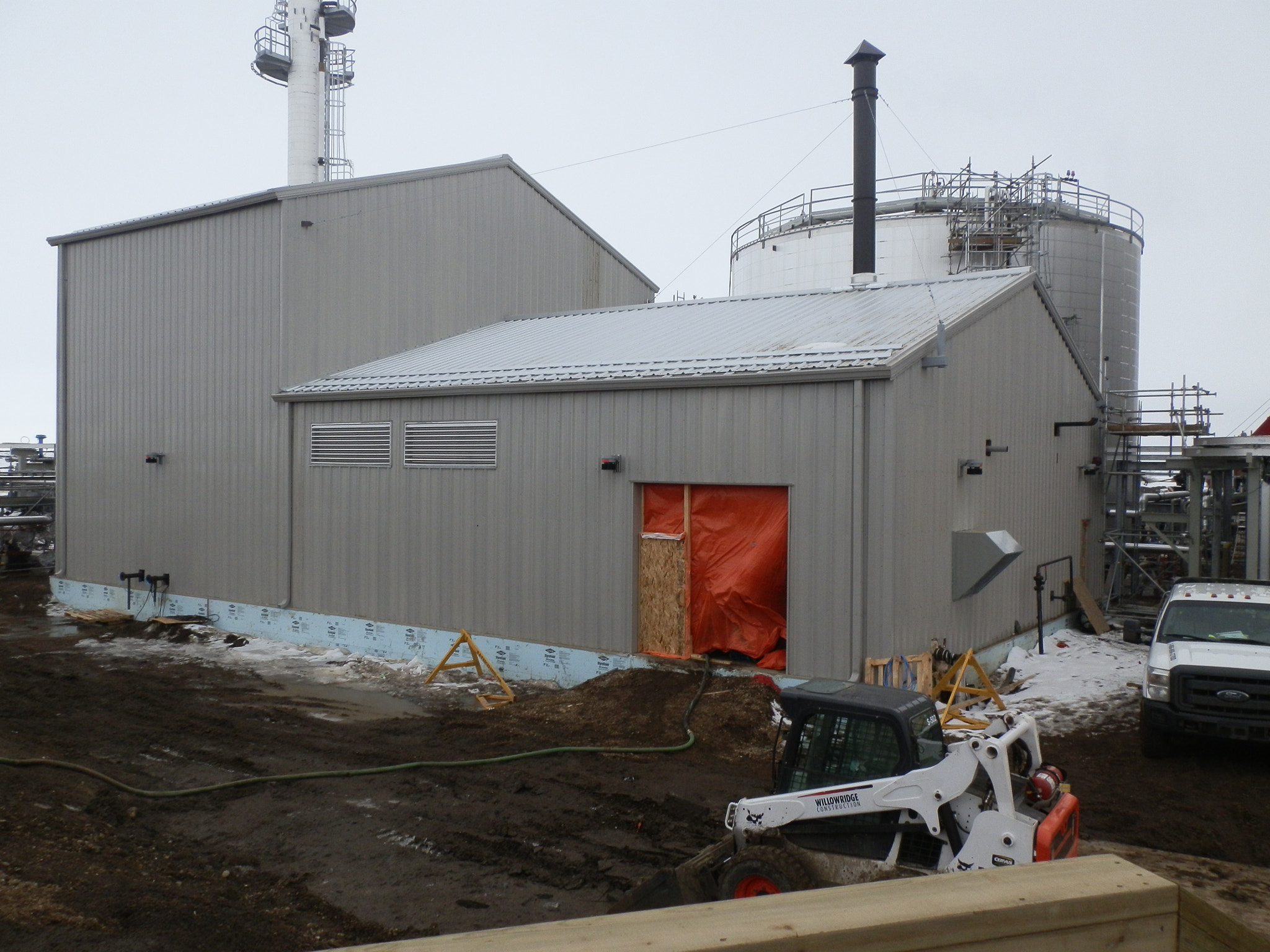 Olympus SZ-10 sample photo. British columbia steel buildings photography