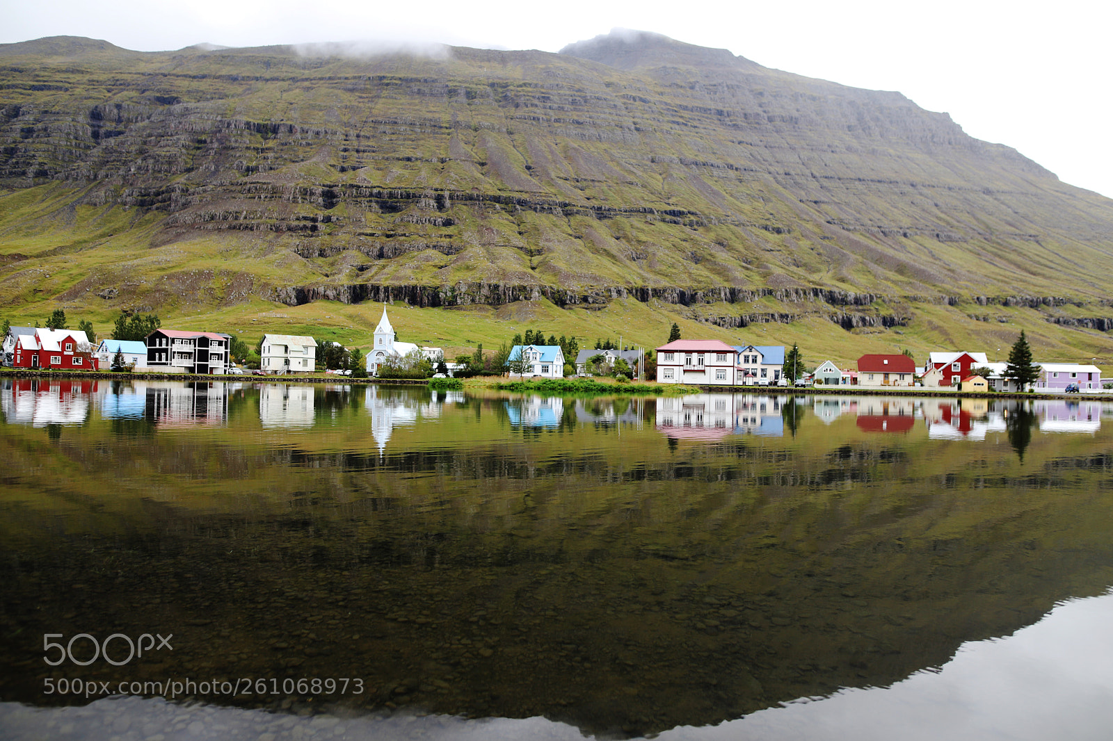 Canon EOS 6D Mark II sample photo. Seydisfjordur - iceland photography