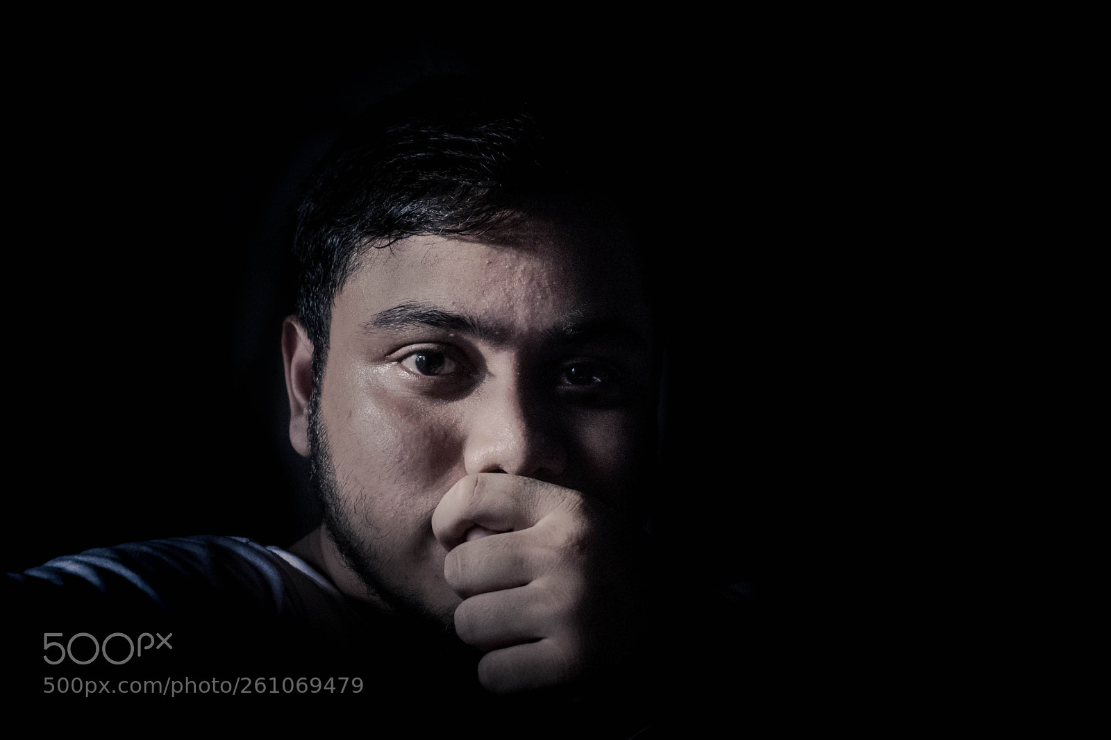Nikon D5300 sample photo. The young fright photography