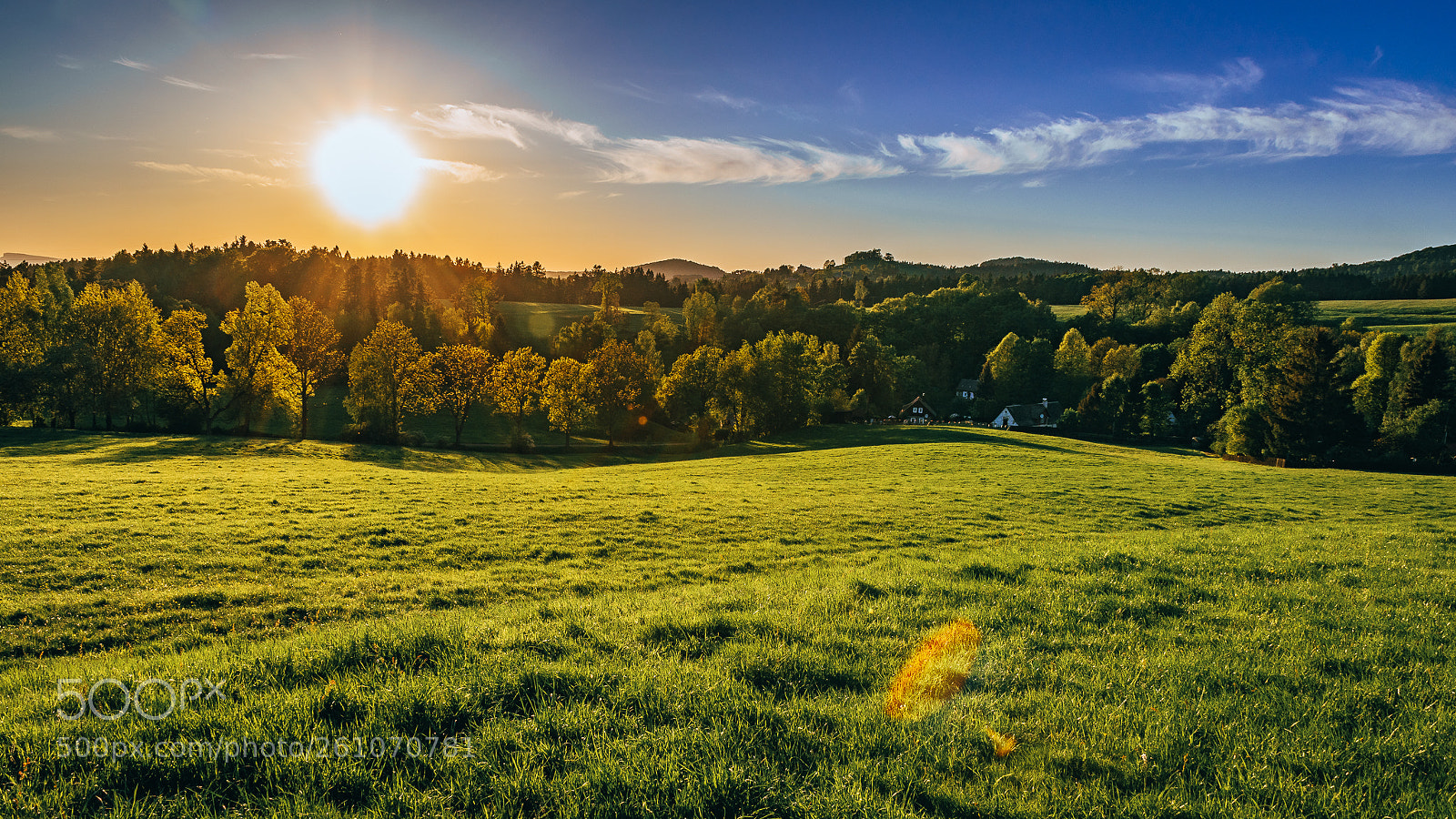 Nikon D5500 sample photo. Sunset in bohemian switzerland photography
