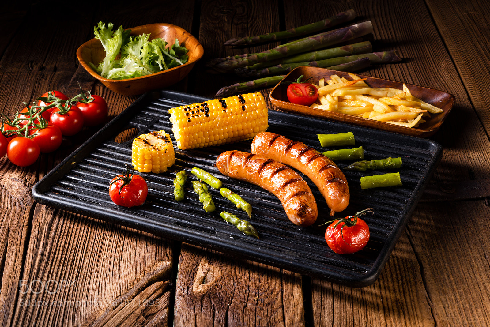 Nikon D810 sample photo. Grilled krakauer with french photography
