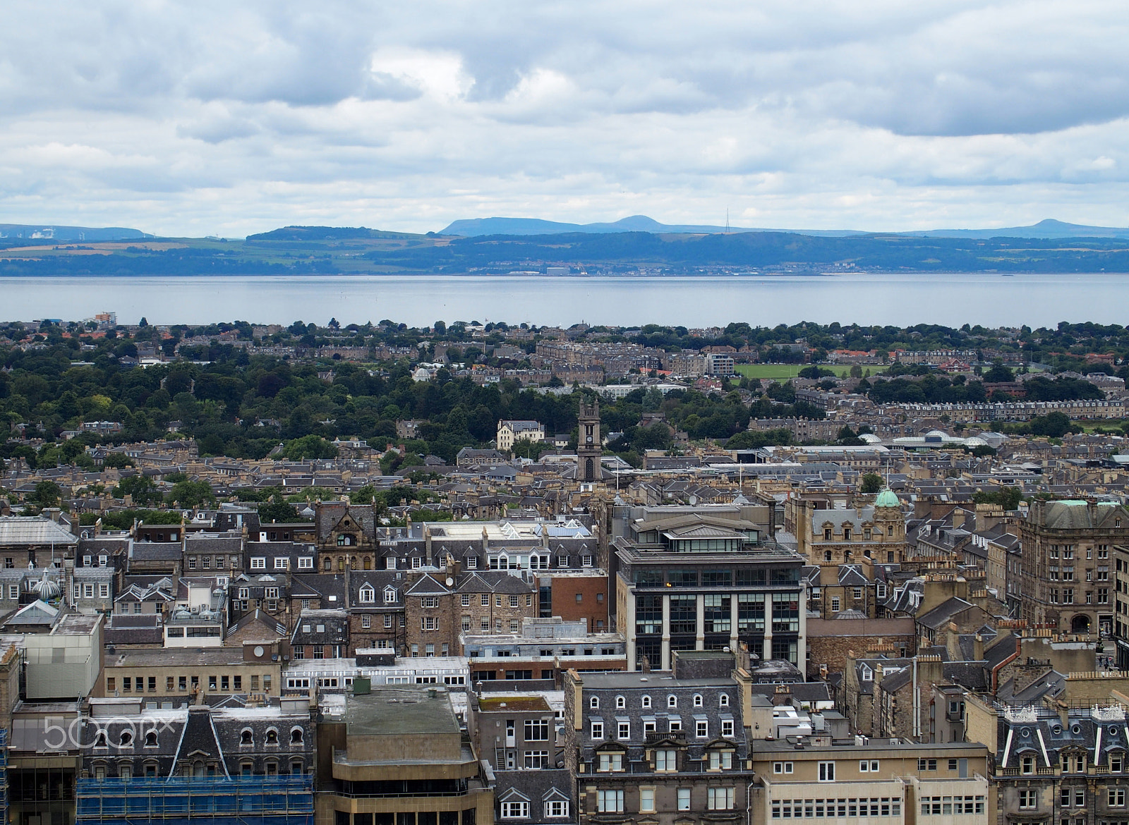 Olympus STYLUS1,1s sample photo. Brilliant cityscape landscape of european edinburgh city and leith river in scotland, uk at... photography