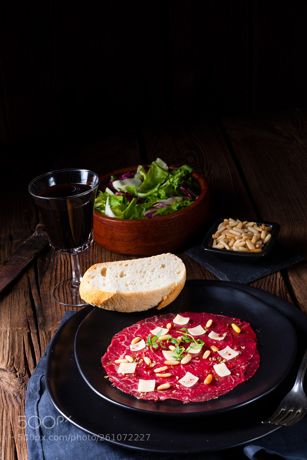 Nikon D810 sample photo. Carpaccio of beef with photography