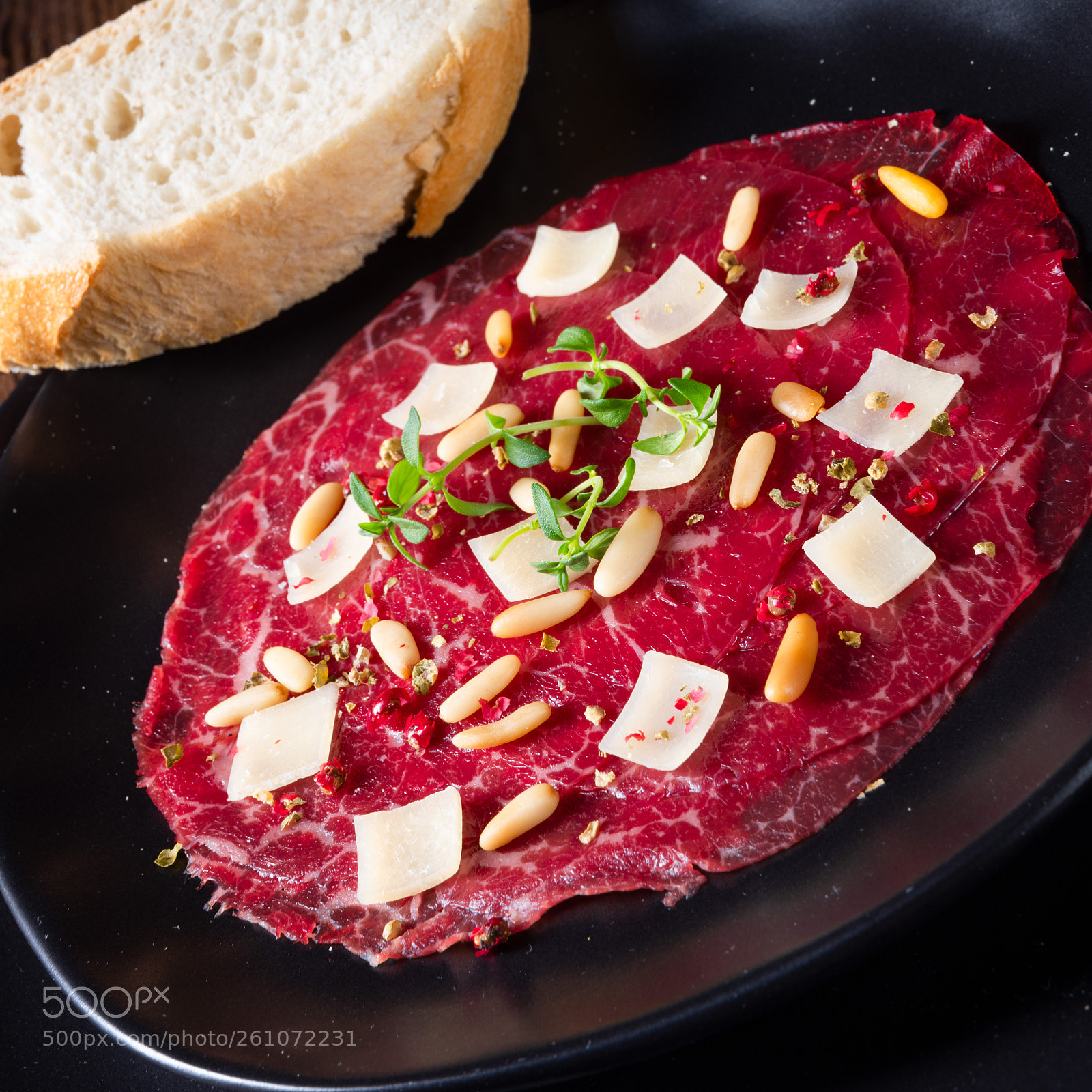 Nikon D810 sample photo. Carpaccio of beef with photography