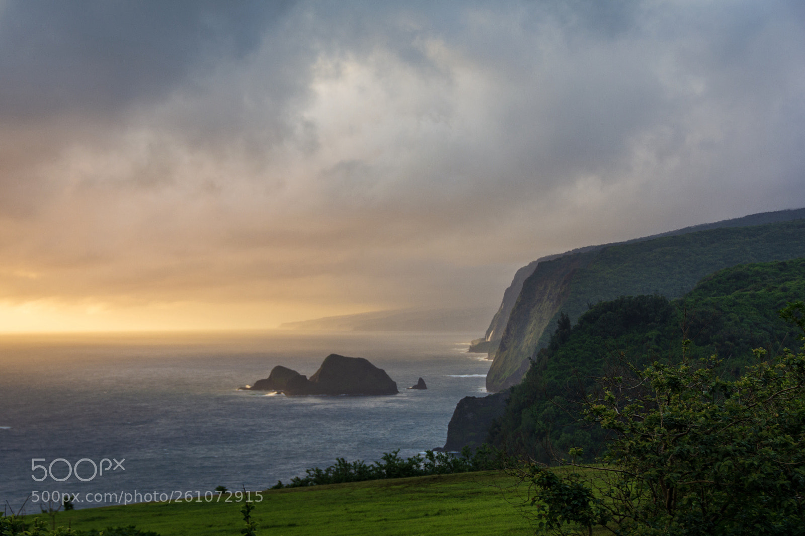 Nikon D5200 sample photo. Pololu valley lookout at photography
