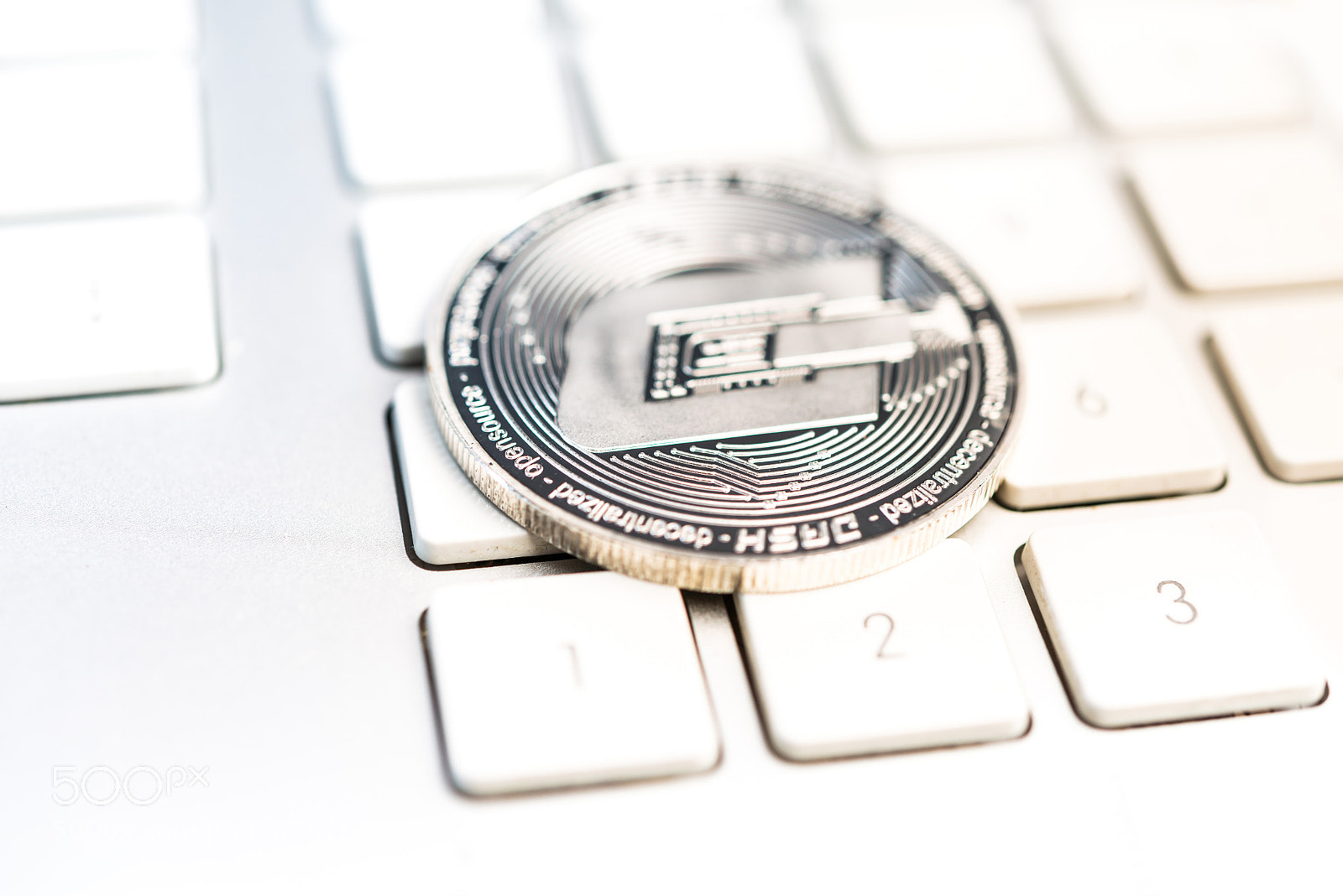 Nikon D800 sample photo. Crypto dash coin currency photography