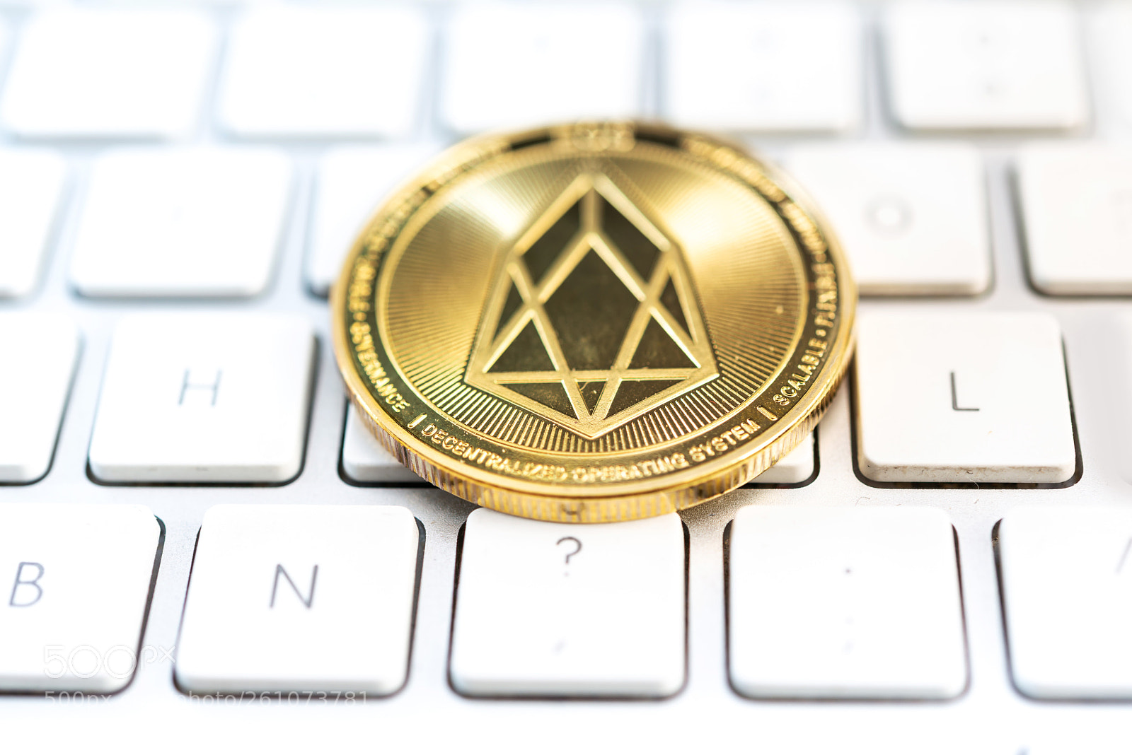 Nikon D800 sample photo. Crypto eos.io currency bitcoin photography