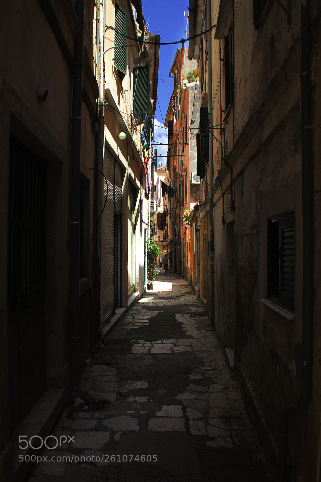 Canon EOS 550D (EOS Rebel T2i / EOS Kiss X4) sample photo. Old corfu streets photography