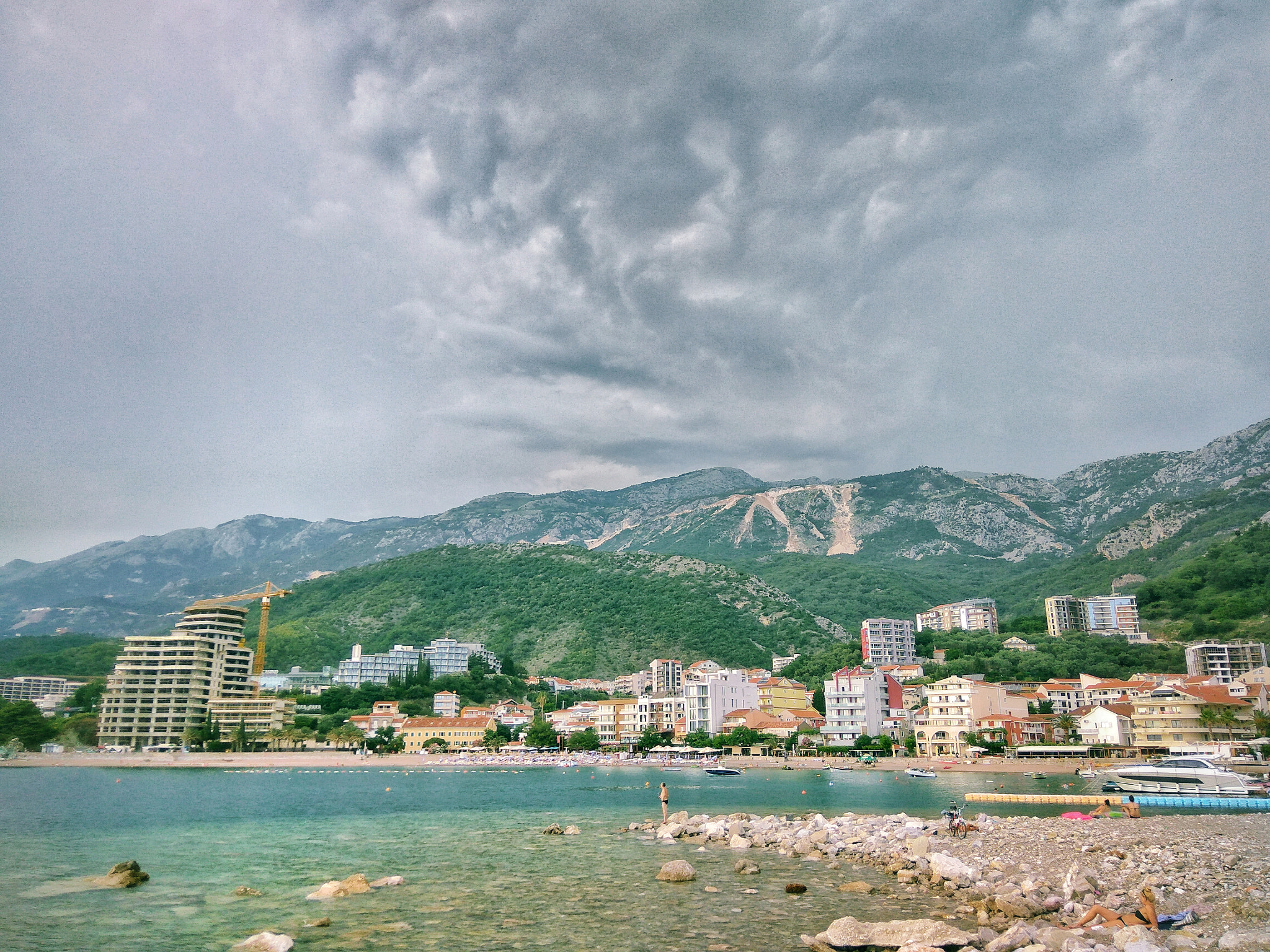 Xiaomi Redmi Note3 sample photo. Montenegro sea landscape photography
