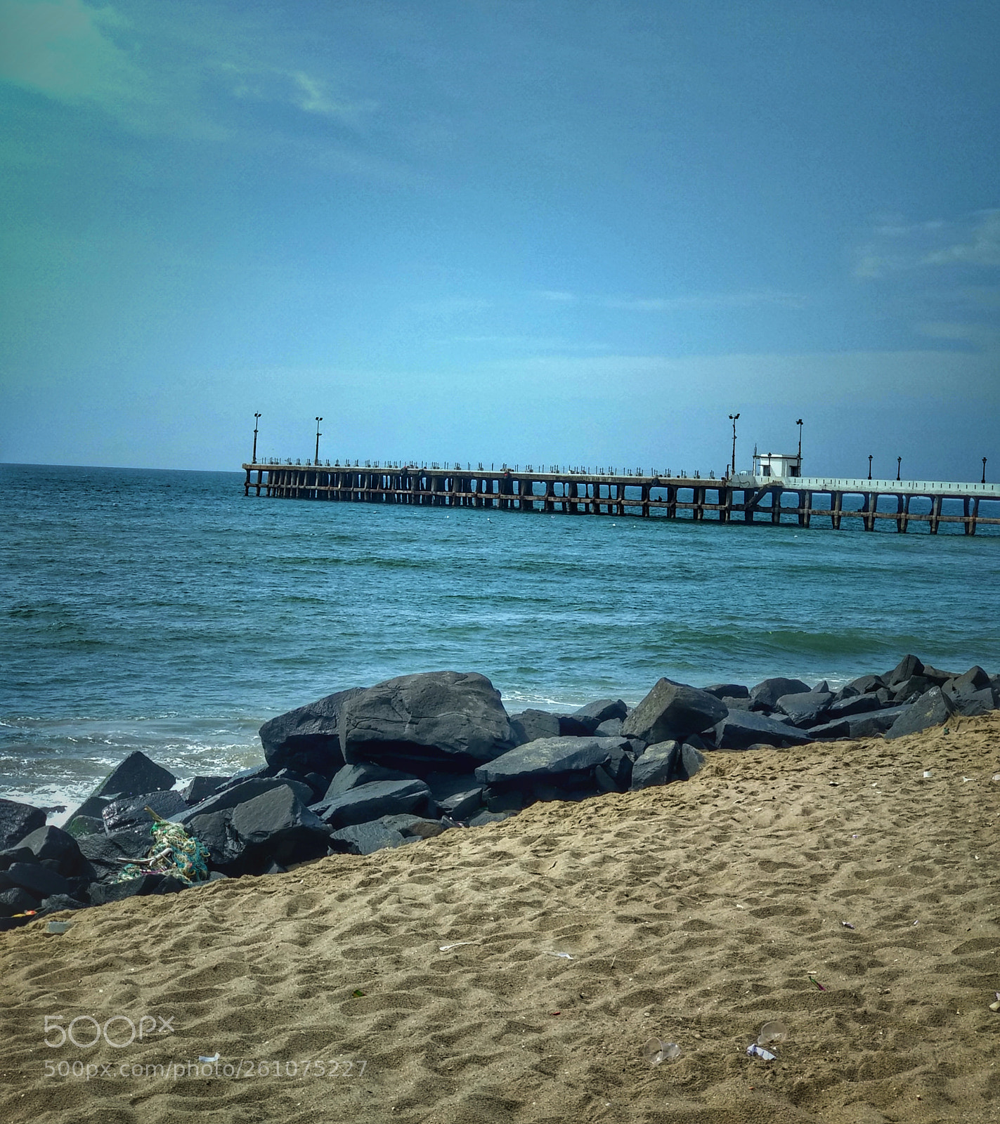 Xiaomi Mi A1 sample photo. Rock beach-pondicherry,india photography