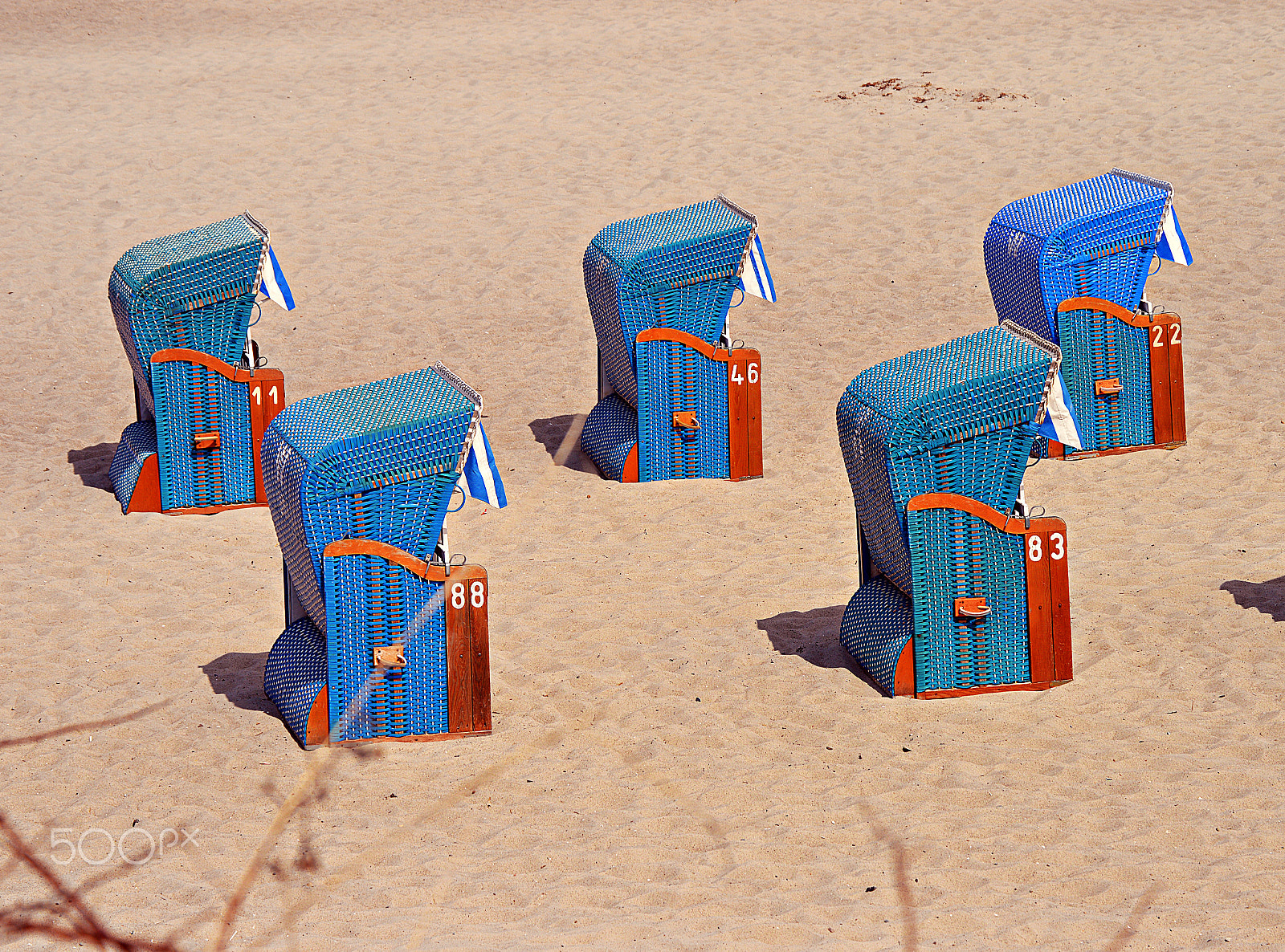 Nikon D3200 sample photo. Strandkorb / wicker beach chair photography