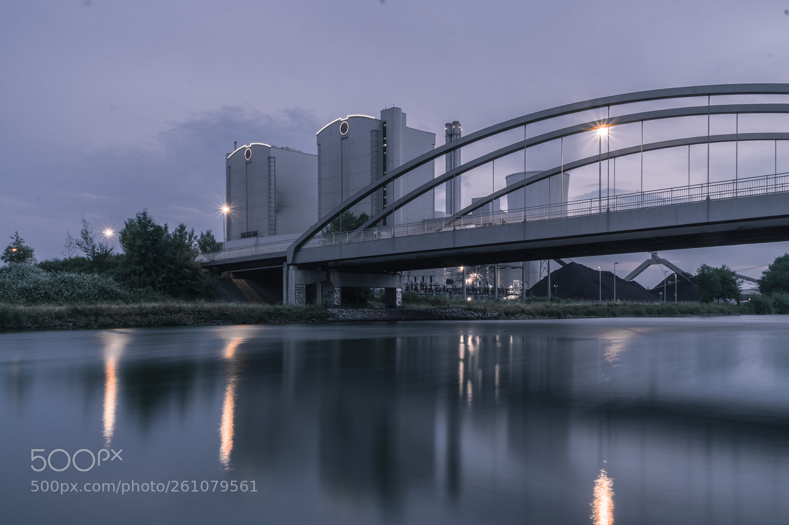 Sony a6500 sample photo. Industrie by dusk photography