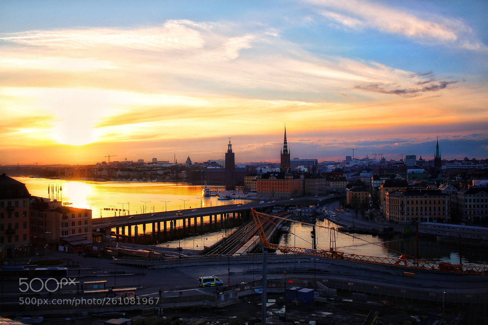 Canon EOS 1300D (EOS Rebel T6 / EOS Kiss X80) sample photo. Stockholm sunset photography