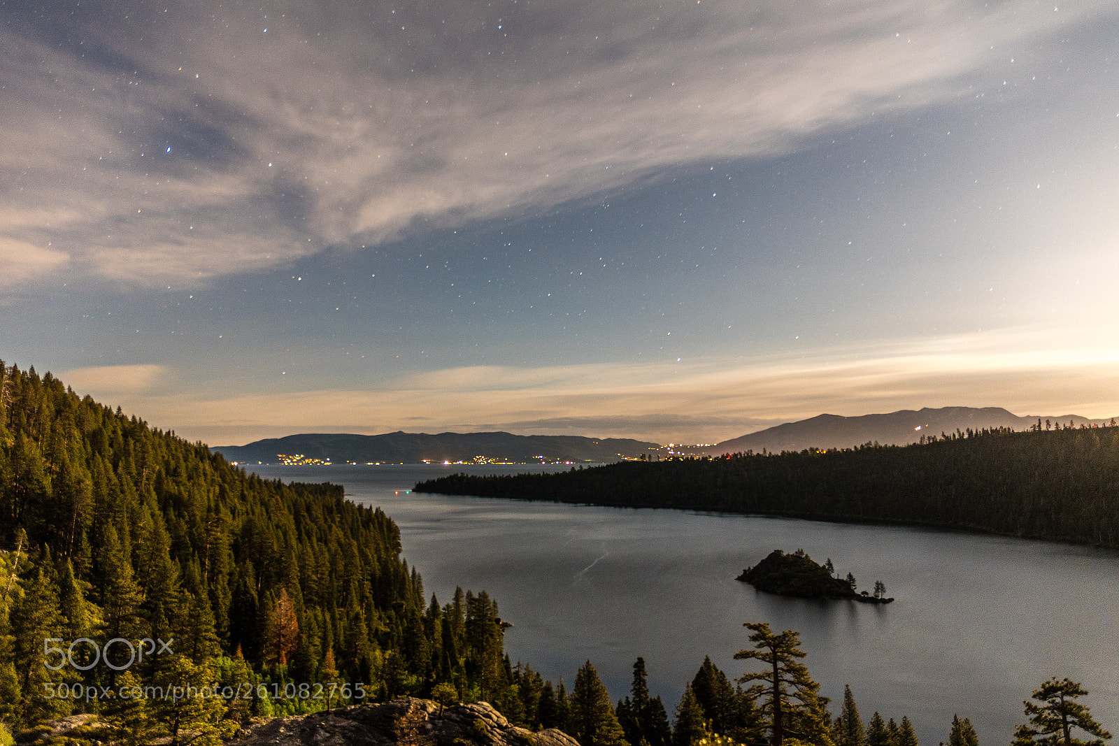 Nikon D500 sample photo. Midnight in emerald bay photography