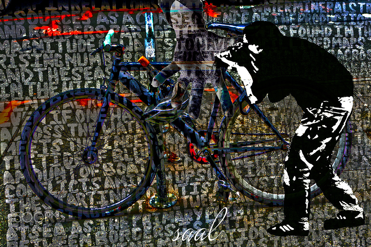 Sony Cyber-shot DSC-RX10 sample photo. Bike and photographe photography