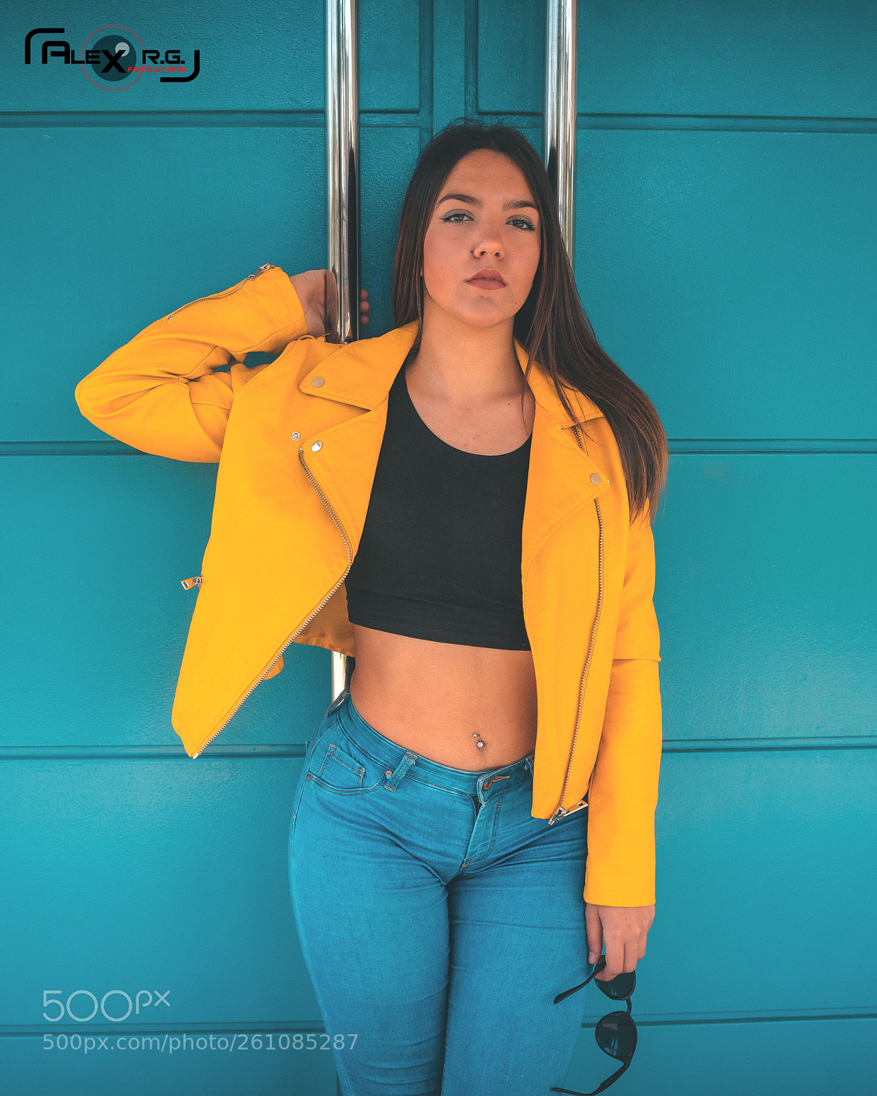 Sony a7 sample photo. Carmen in blue photography