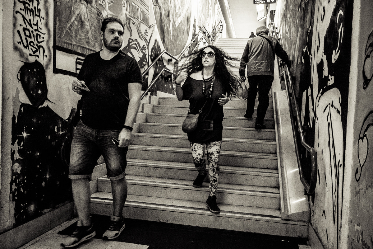 Fujifilm X70 sample photo. Milano - stazione garibaldi fs photography