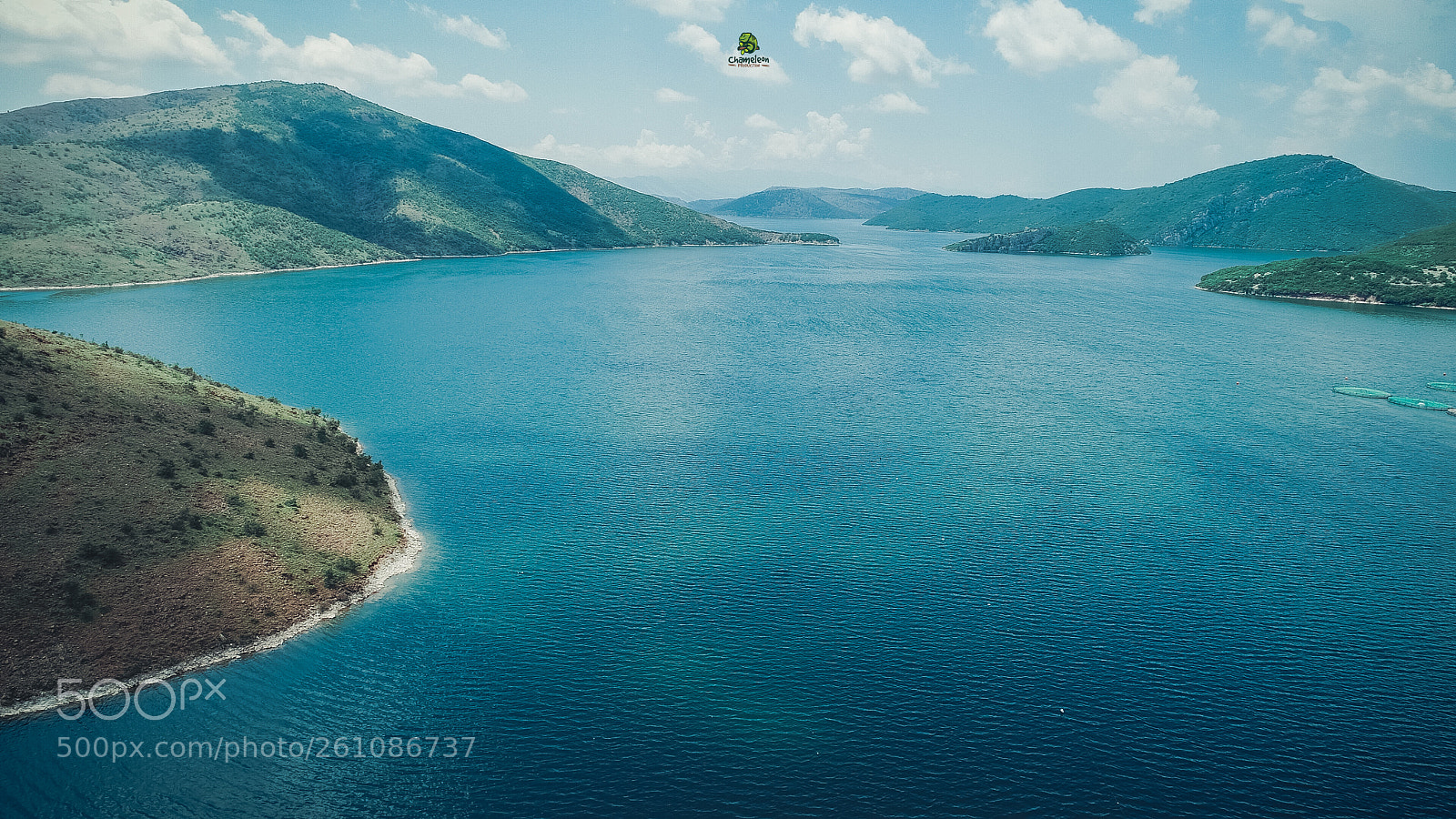 DJI FC6310 sample photo. Beautiful albania photography
