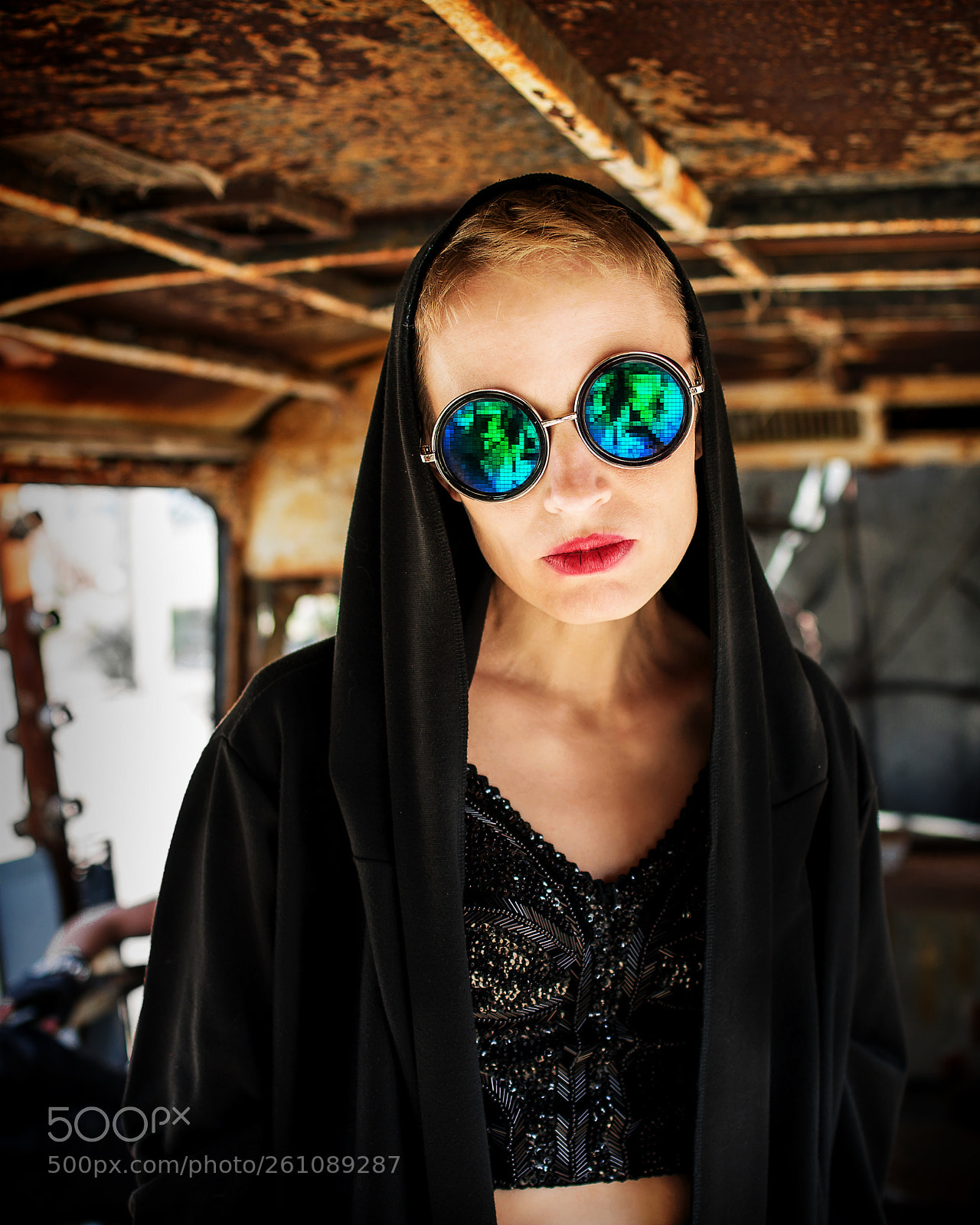 Nikon D610 sample photo. Steampunk girl photography