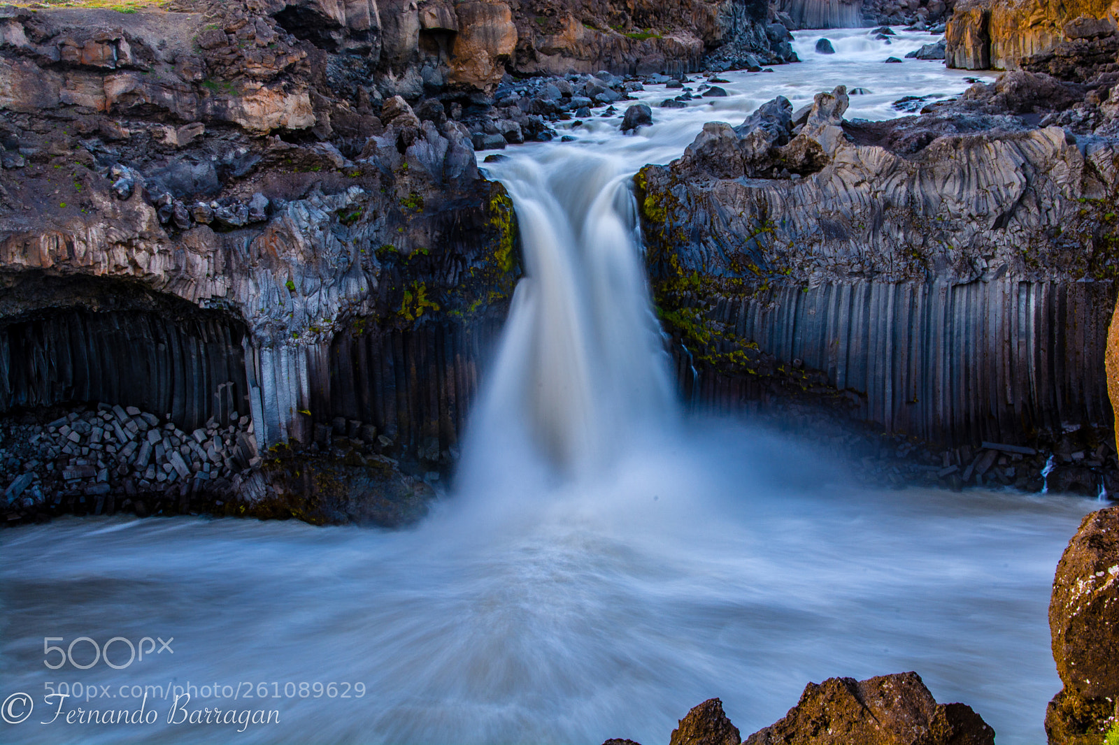 Nikon D7100 sample photo. Cascada islandia photography