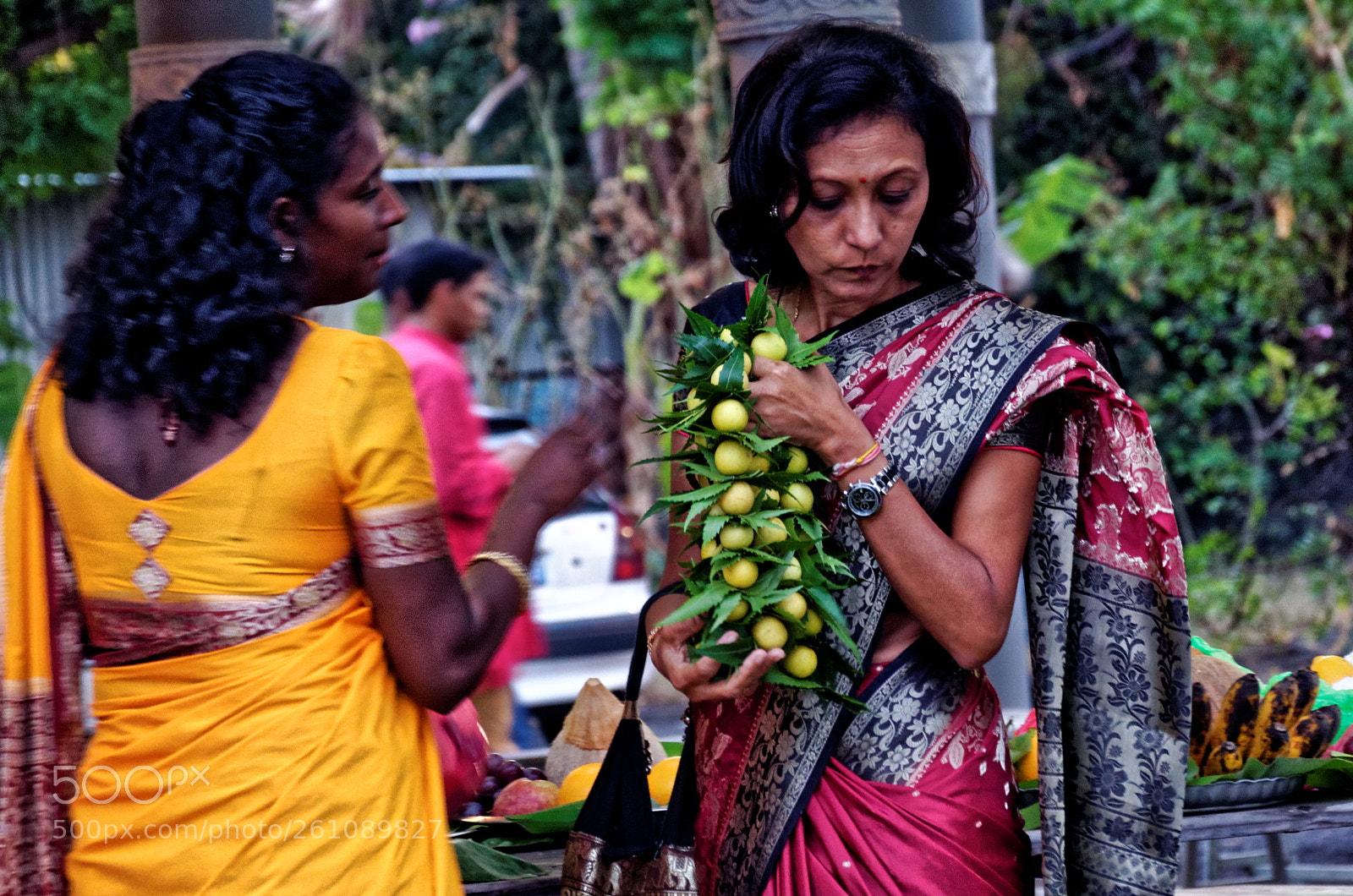Nikon D7000 sample photo. Preparation of hindu ceremonial photography