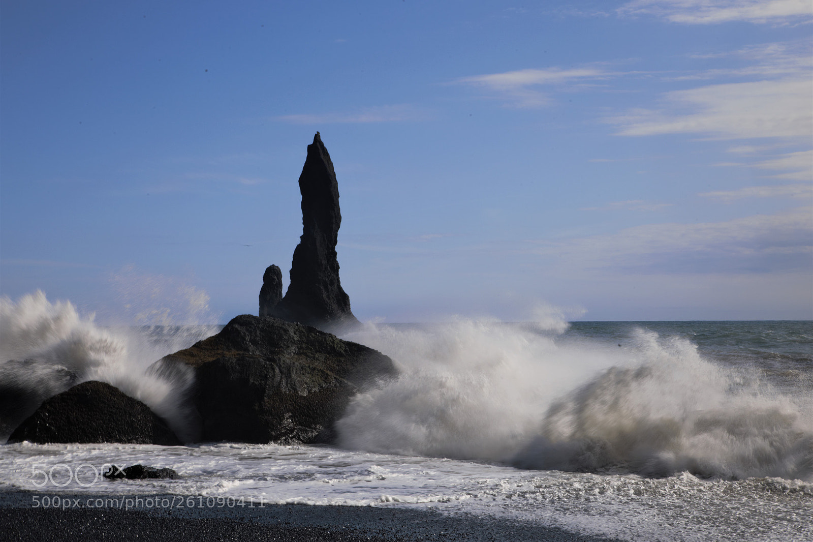 Canon EOS 6D sample photo. Rocks seen from reynisfjara photography