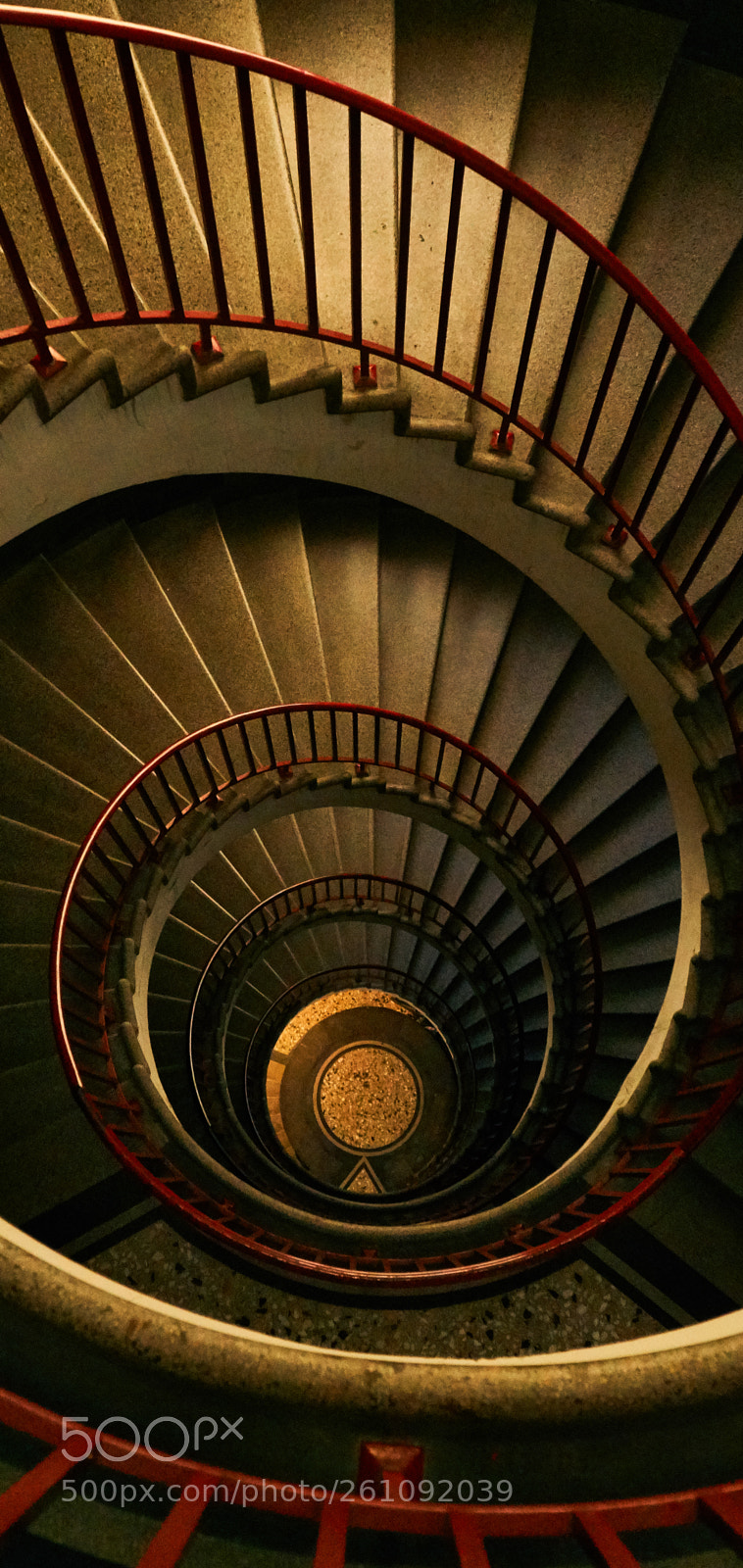 Sony a6300 sample photo. Spiral staircase photography