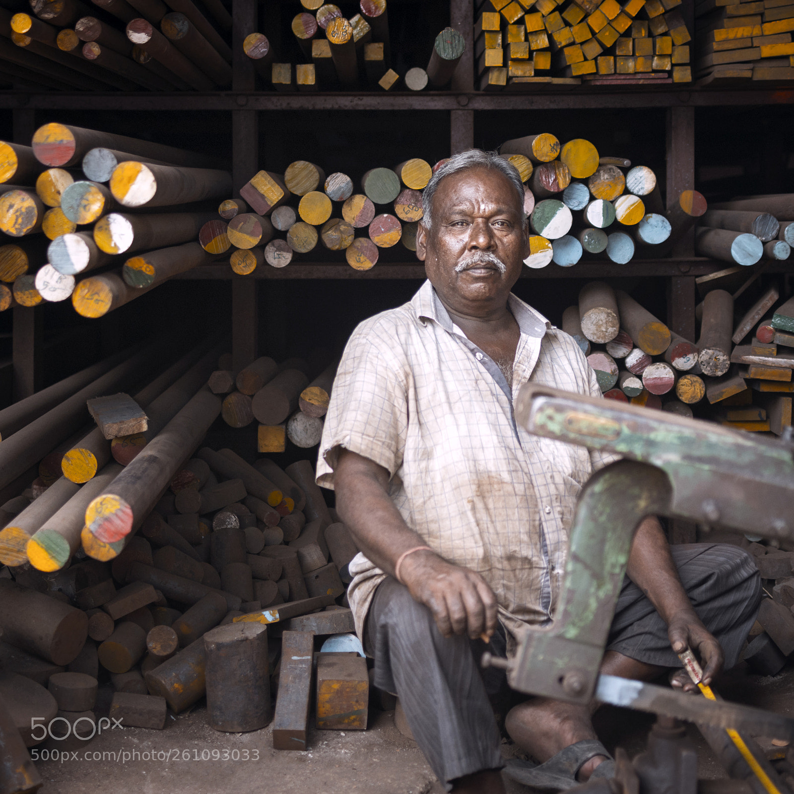Nikon D7200 sample photo. Metal cutting site photography