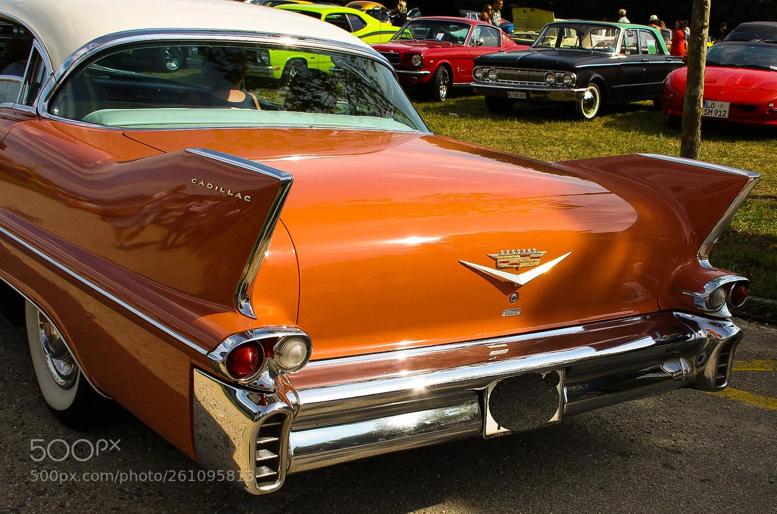Canon EOS 1000D (EOS Digital Rebel XS / EOS Kiss F) sample photo. The cadillac tail fins photography