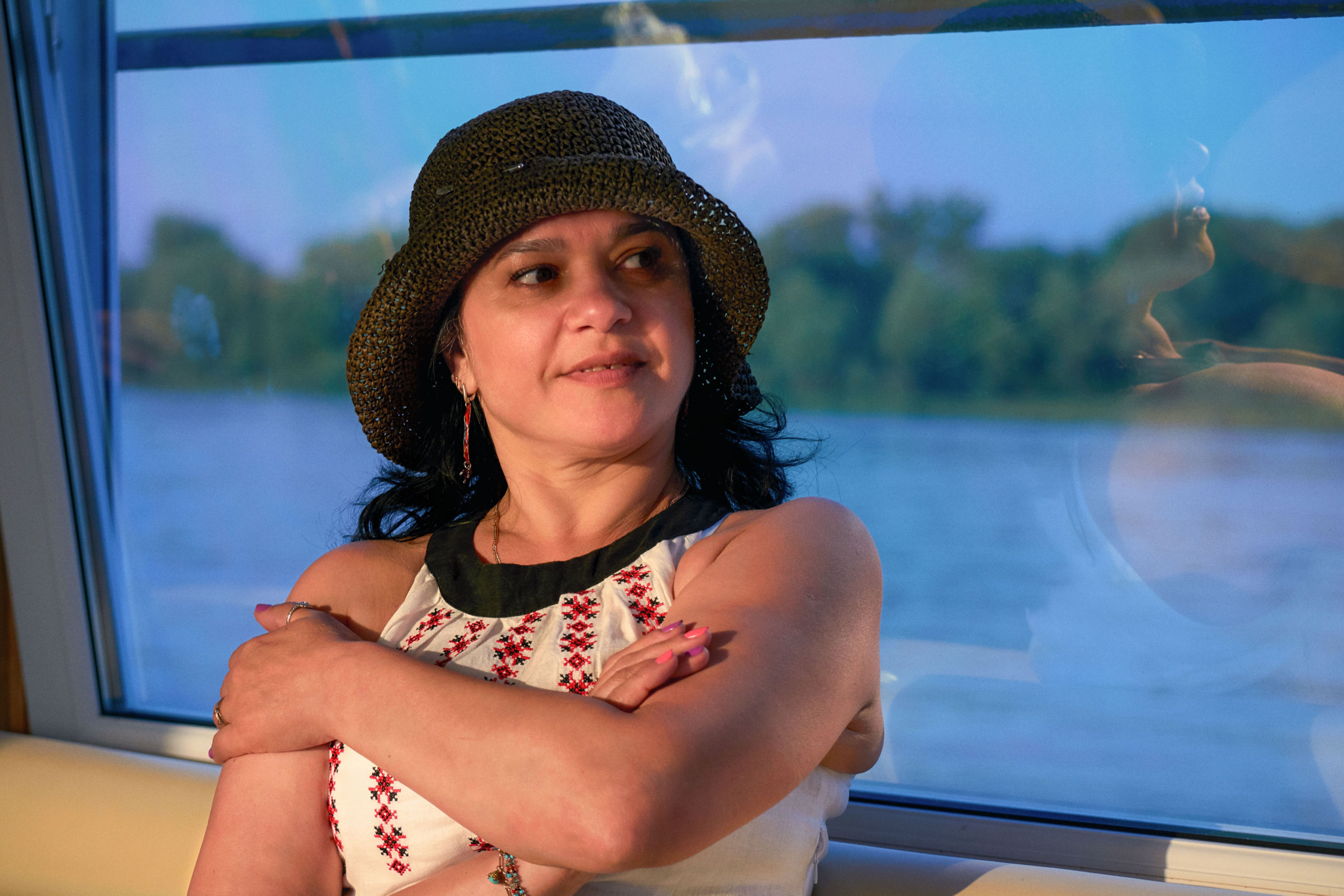 Nikon D7100 sample photo. Portrait at sunset photography