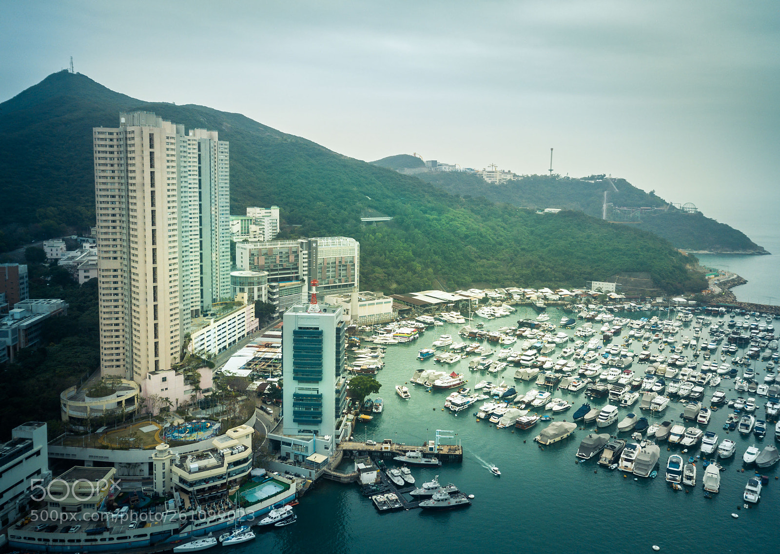 DJI FC220 sample photo. Deep water bay, hong photography