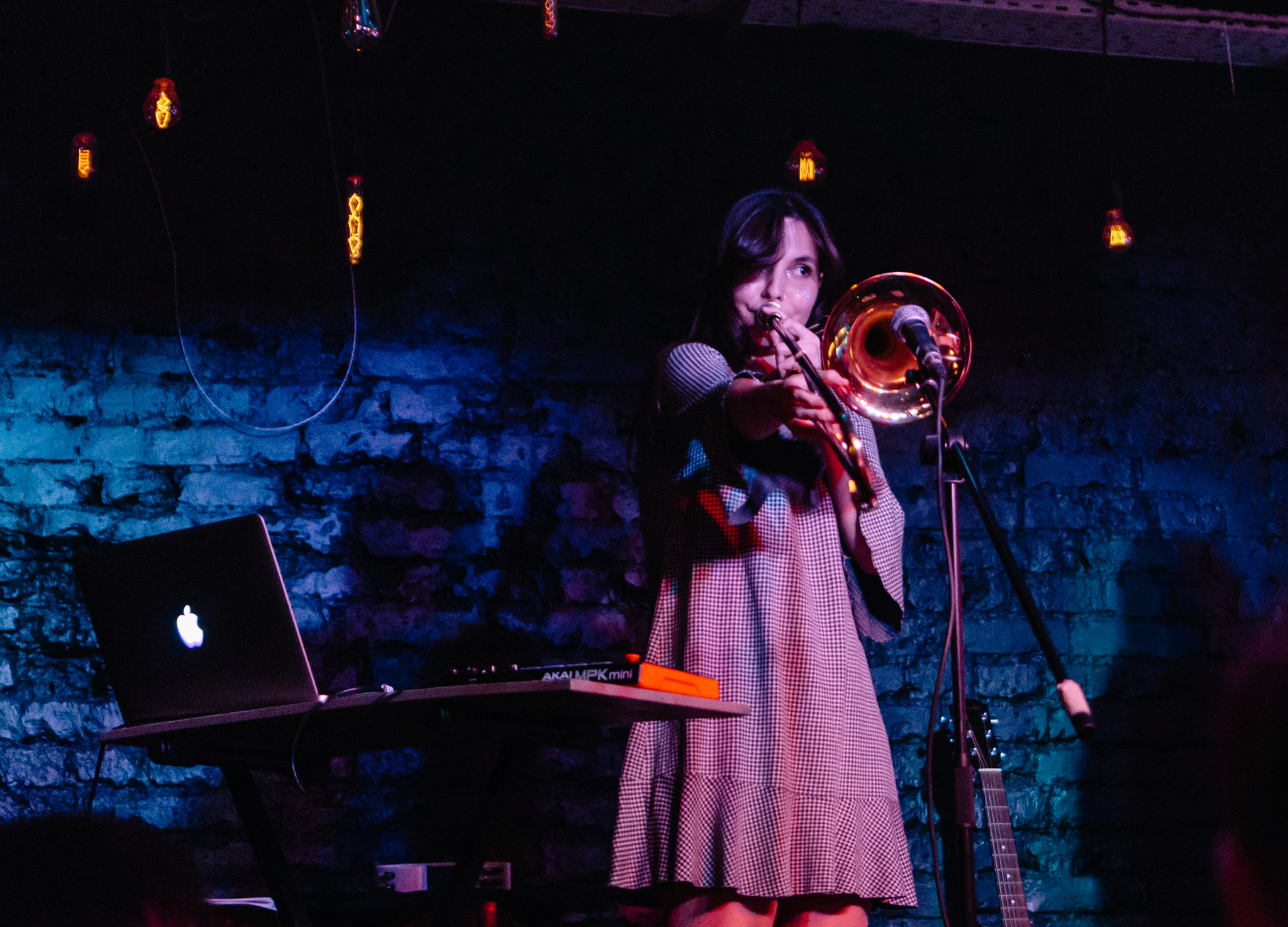 Canon EOS 100D (EOS Rebel SL1 / EOS Kiss X7) sample photo. Trombone girl photography