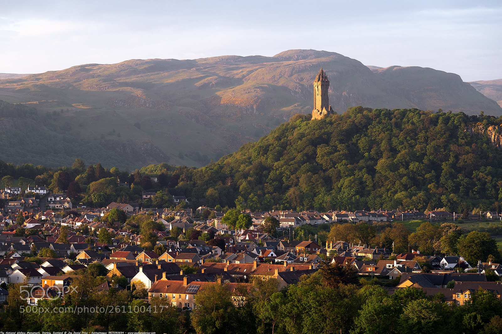 Canon EOS 6D sample photo. William wallace memorial, stirling photography